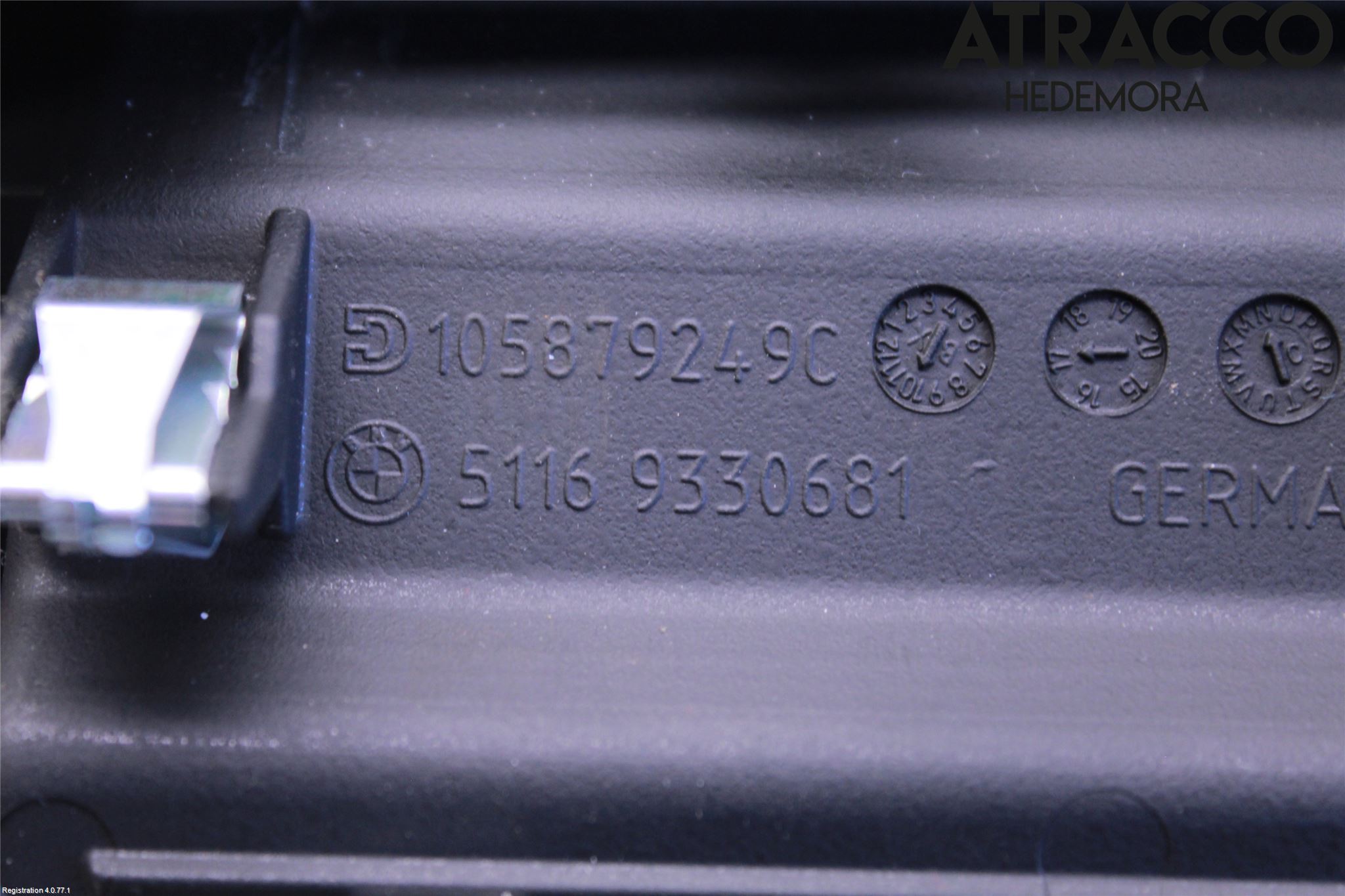 BMW 5 G30/G31/F90 17-23 Dashbord Kanal - Dyse