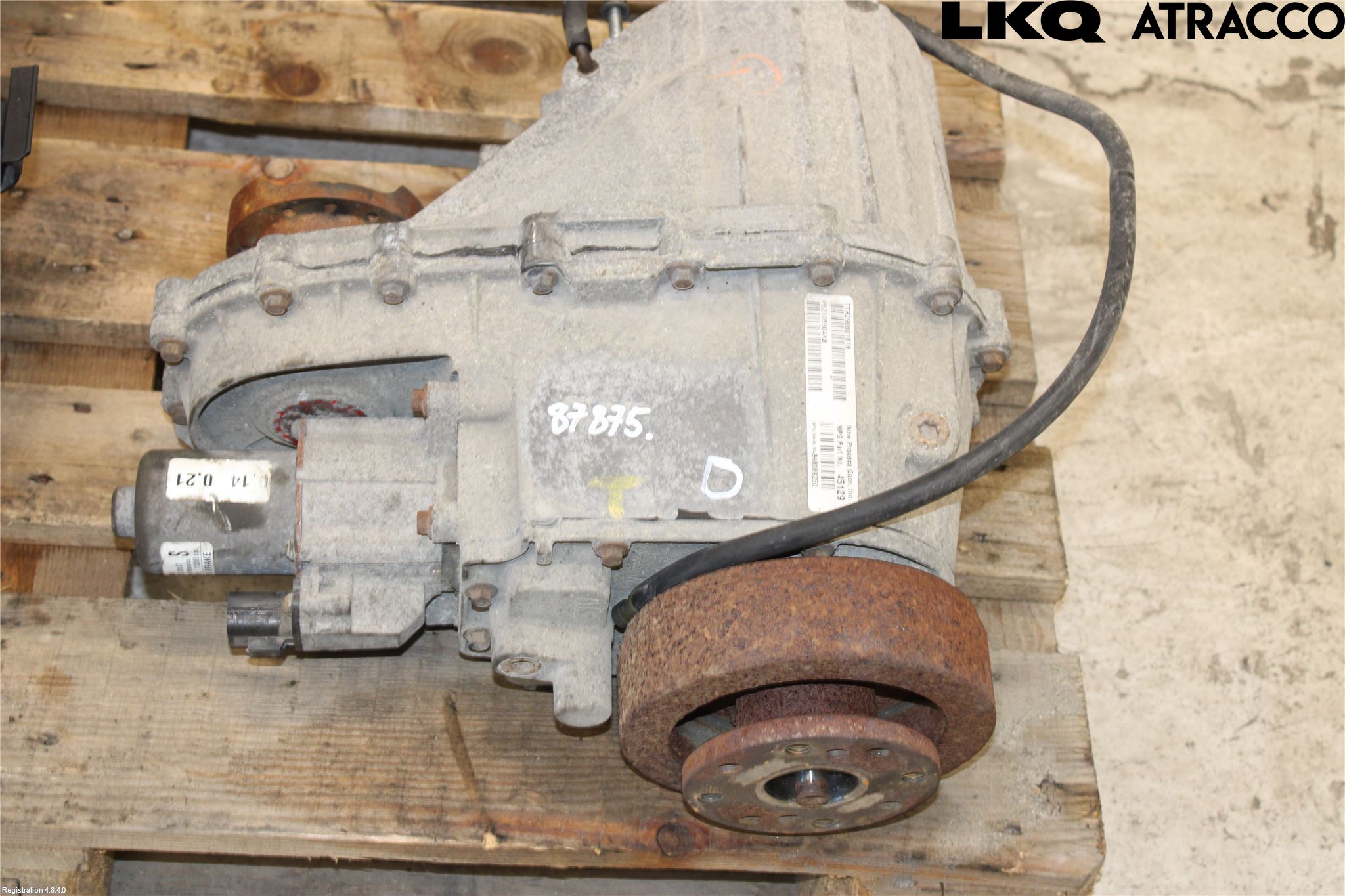 Jeep GRAND CHEROKEE 05-10 Gearkasse Fordelingskasse