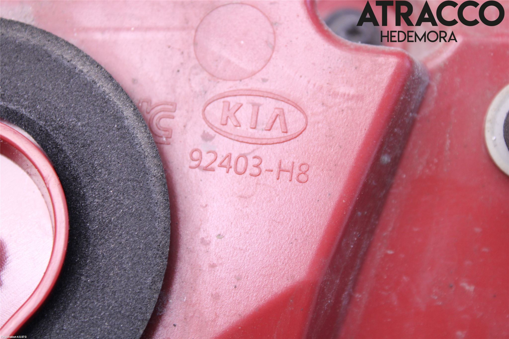 Kia RIO 17- Baklykt Venstre  På Luke(Indre