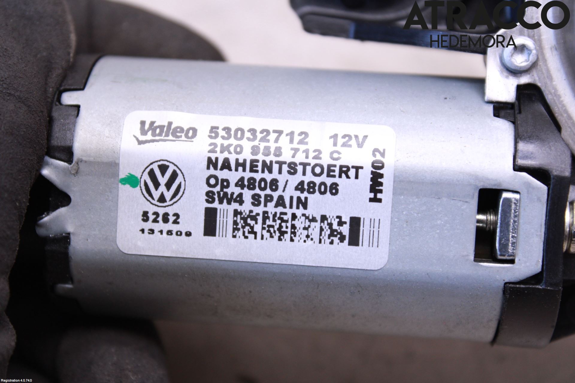 Volkswagen VW CADDY 11-15 Viskermotor Bakluke