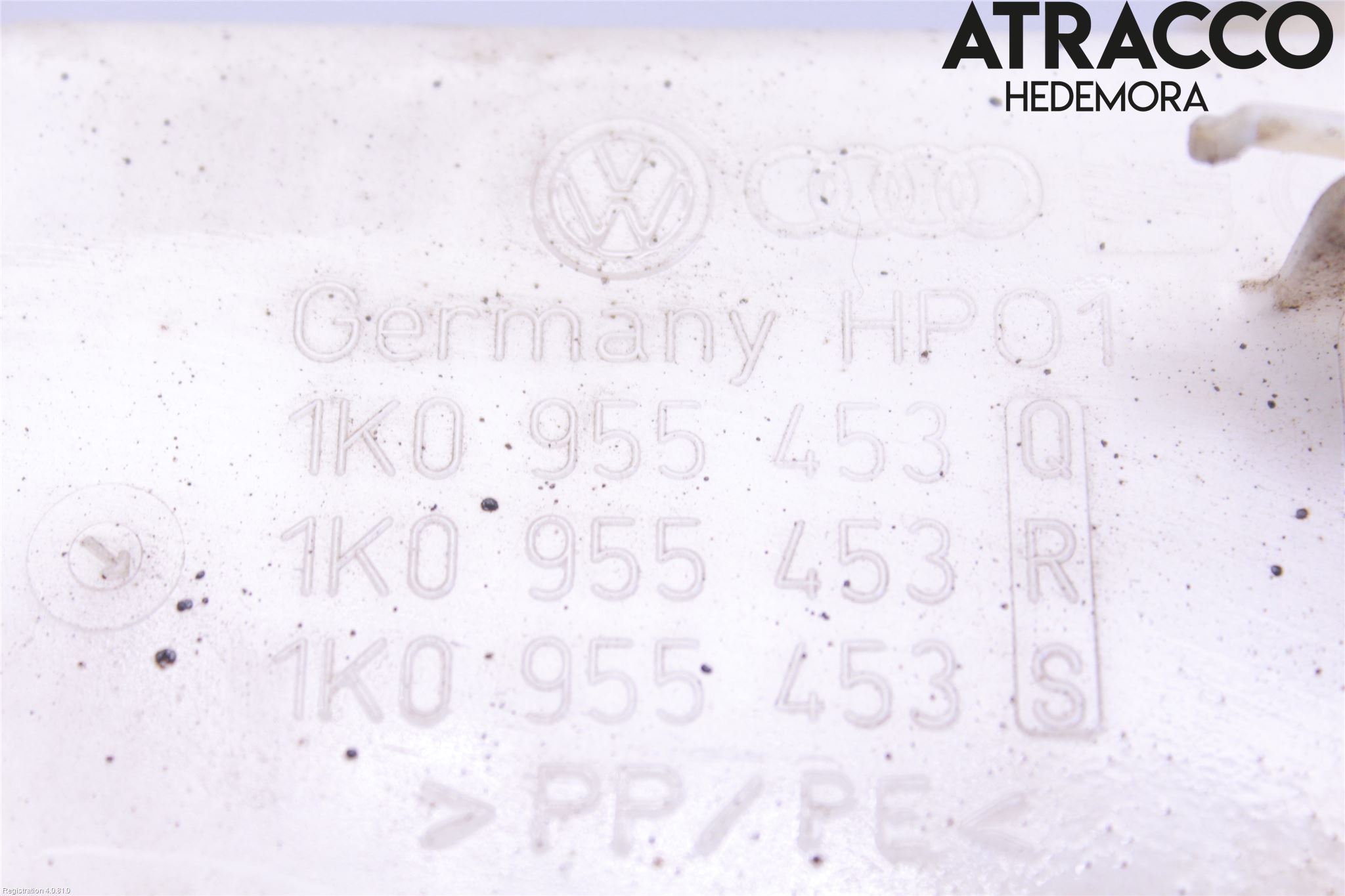 Volkswagen VW GOLF PLUS/CROSS GOLF 04-14 Spylerbeholder Frontrute-Lykte