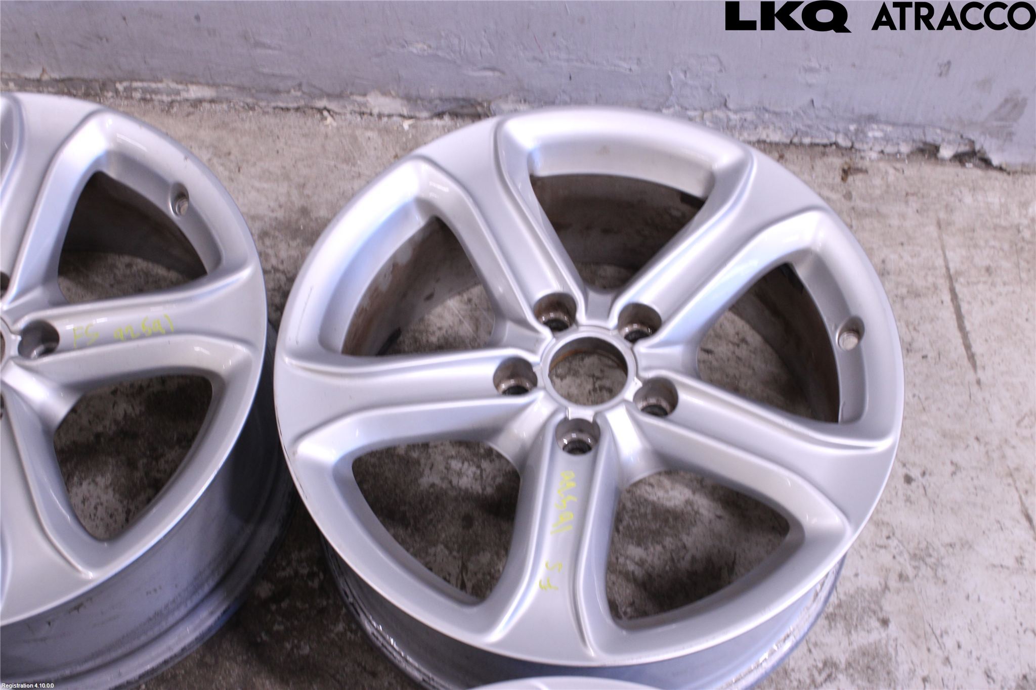 Audi A4 12-15 Felg Aluminium Sett 4Stk