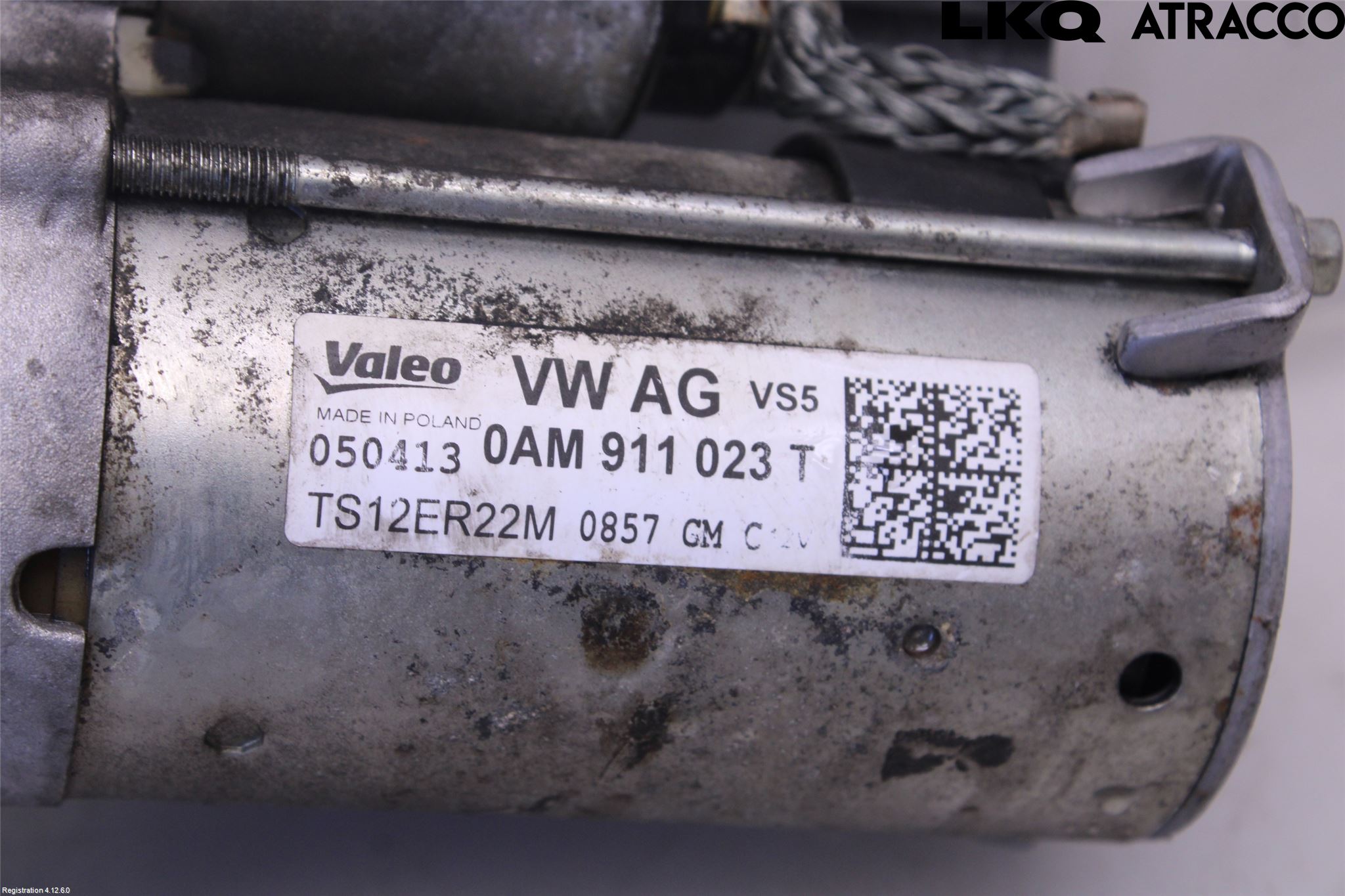 Volkswagen VW TOURAN 10-15 Startmotor