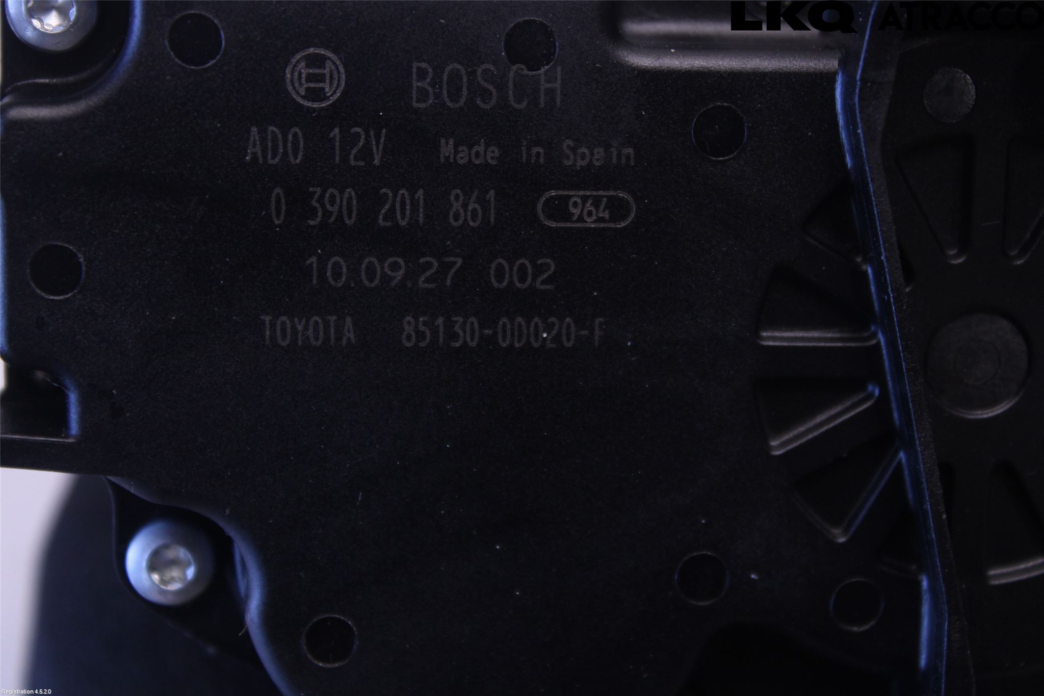 Toyota YARIS XP90 06-11 Viskermotor Bakluke
