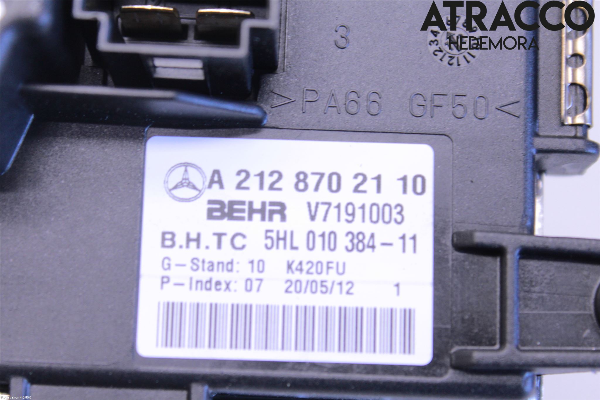 Mercedes-Benz MB GLK-KLASS (X204) 08-16 Varmeapparat Viftemotstand