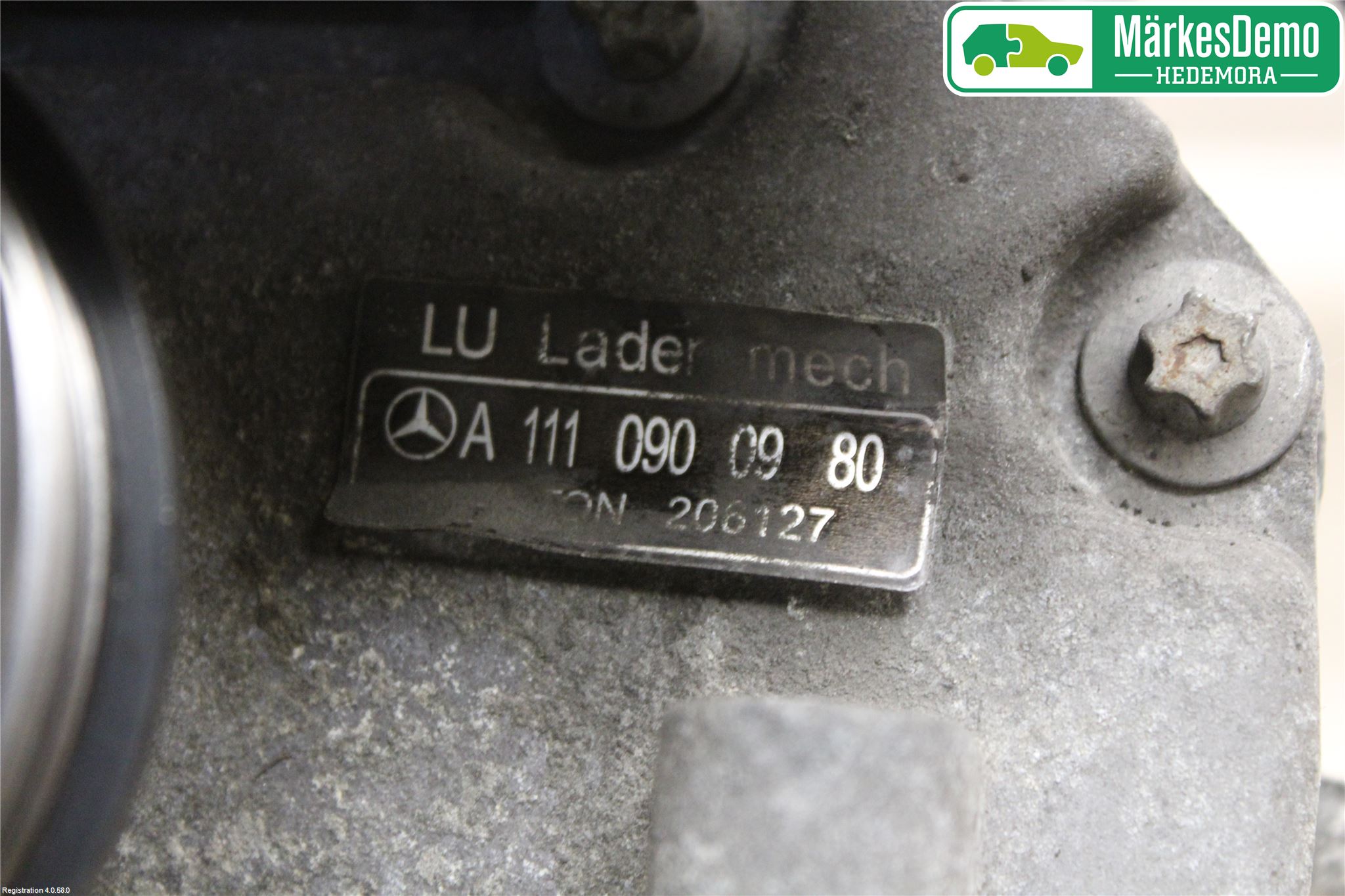 Mercedes-Benz MB C (203) 00-07 Kompressor Reimdrevet