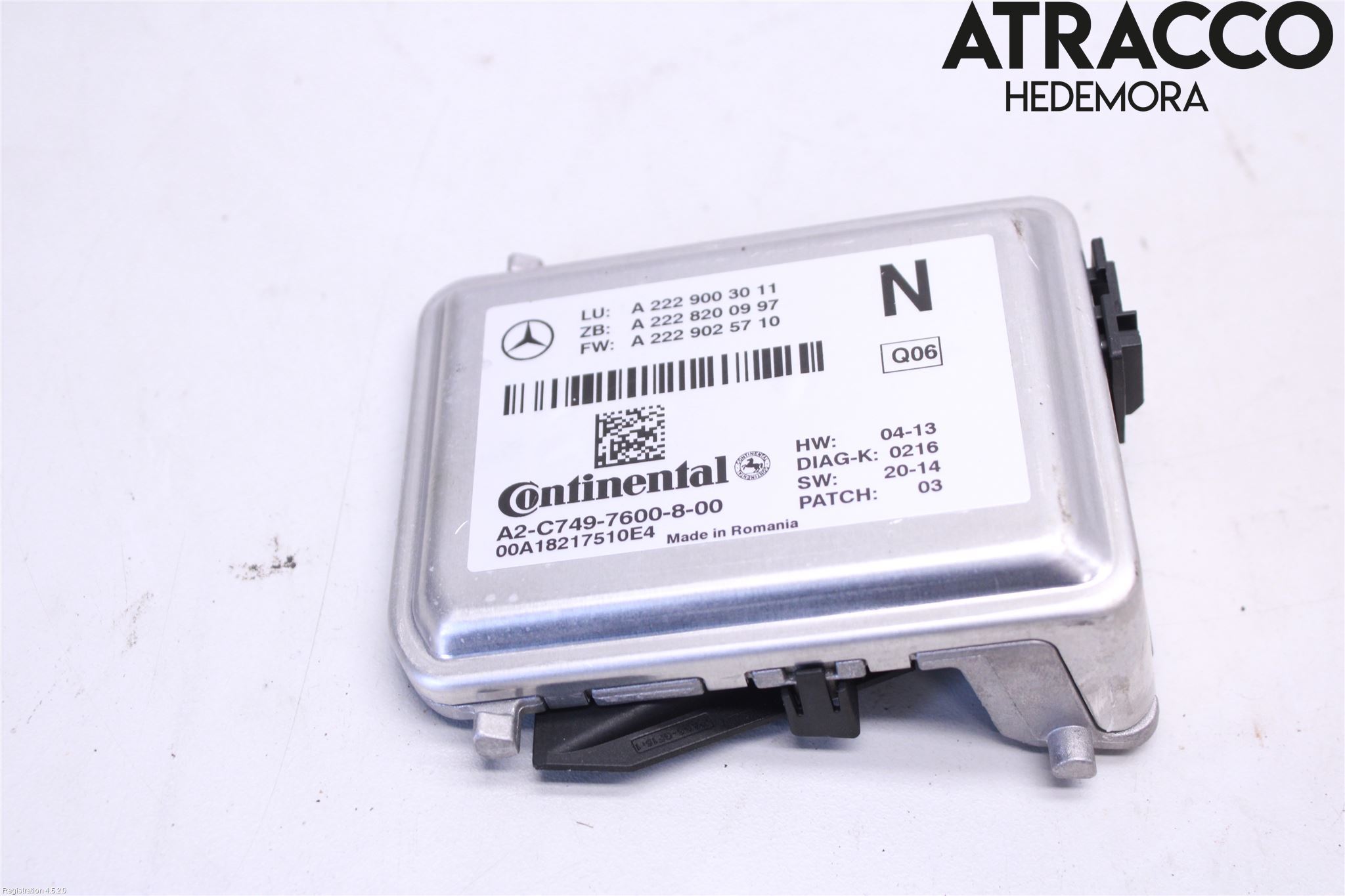 Mercedes-Benz MB GLC-KLASS (X253/C253) 15-22 Sensor Kollisjonsbeskyttelse