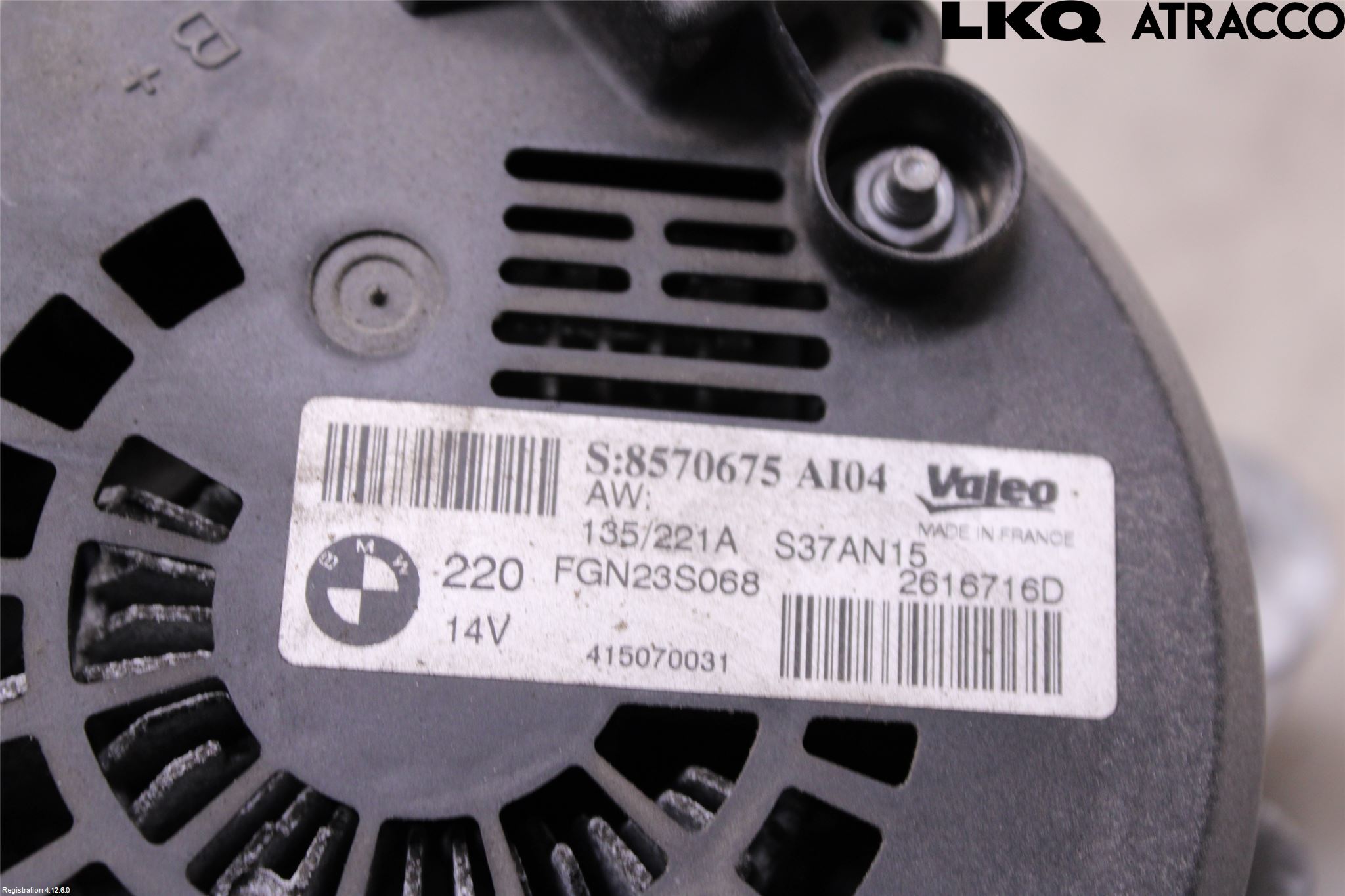 BMW 4 F32/F33/F82/F83 13-20 Dynamo