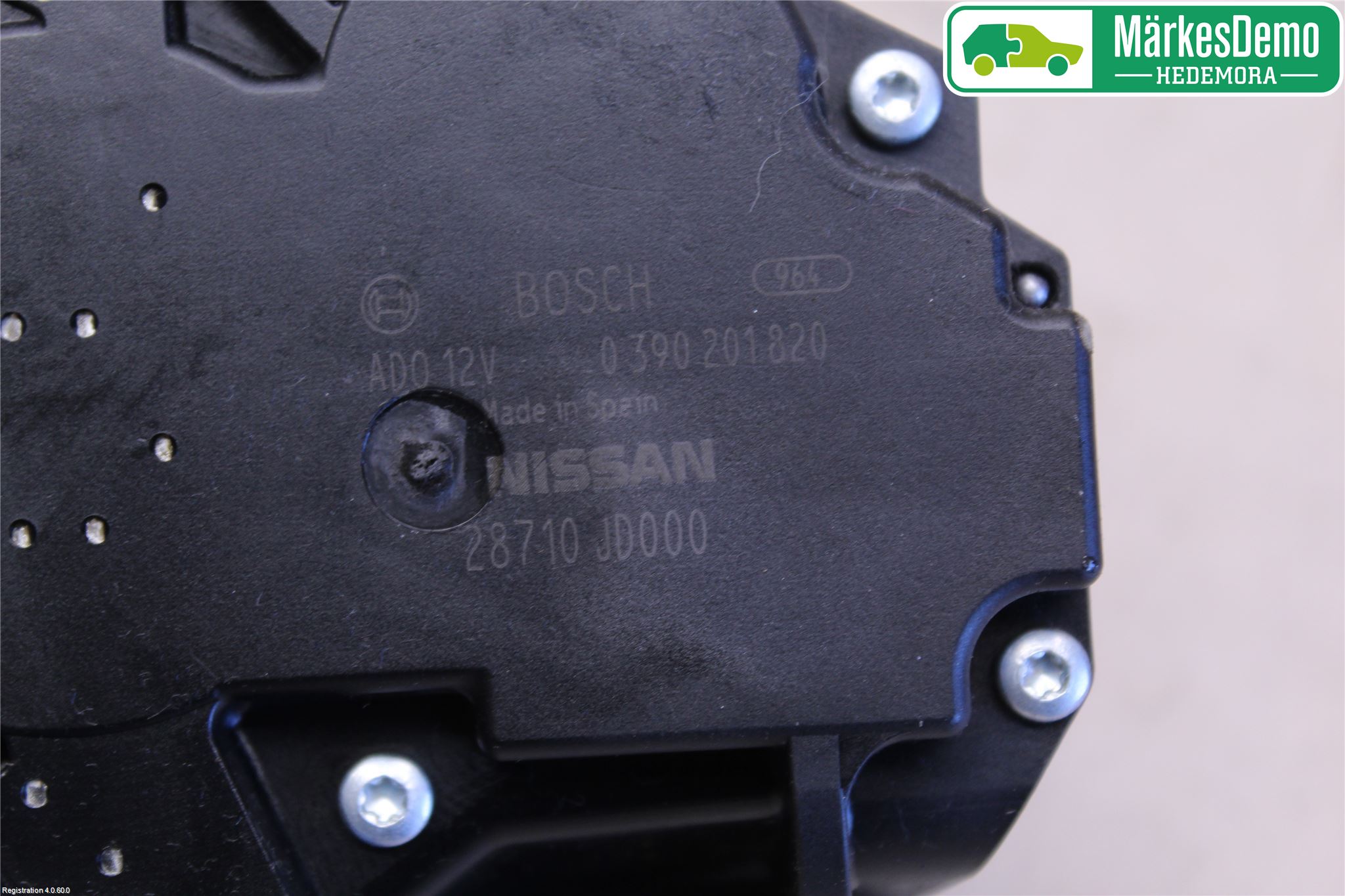 Nissan QASHQAI 10-14 Viskermotor Bakluke