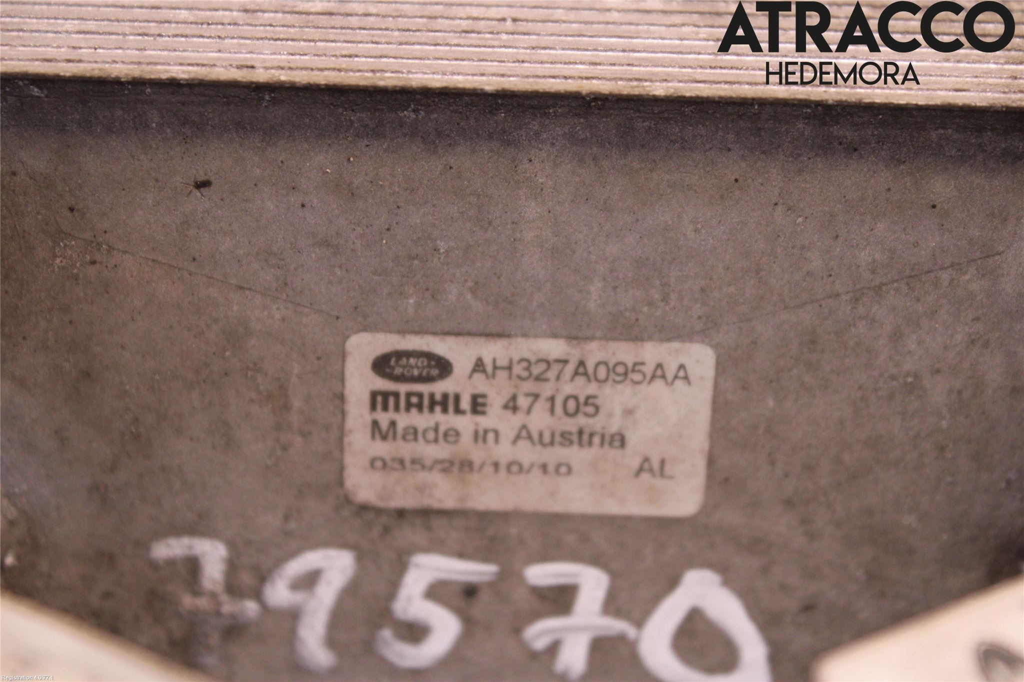 Landrover RANGE ROVER SPORT (L320) 10-13 Radiator Oljekjøler Automatgea