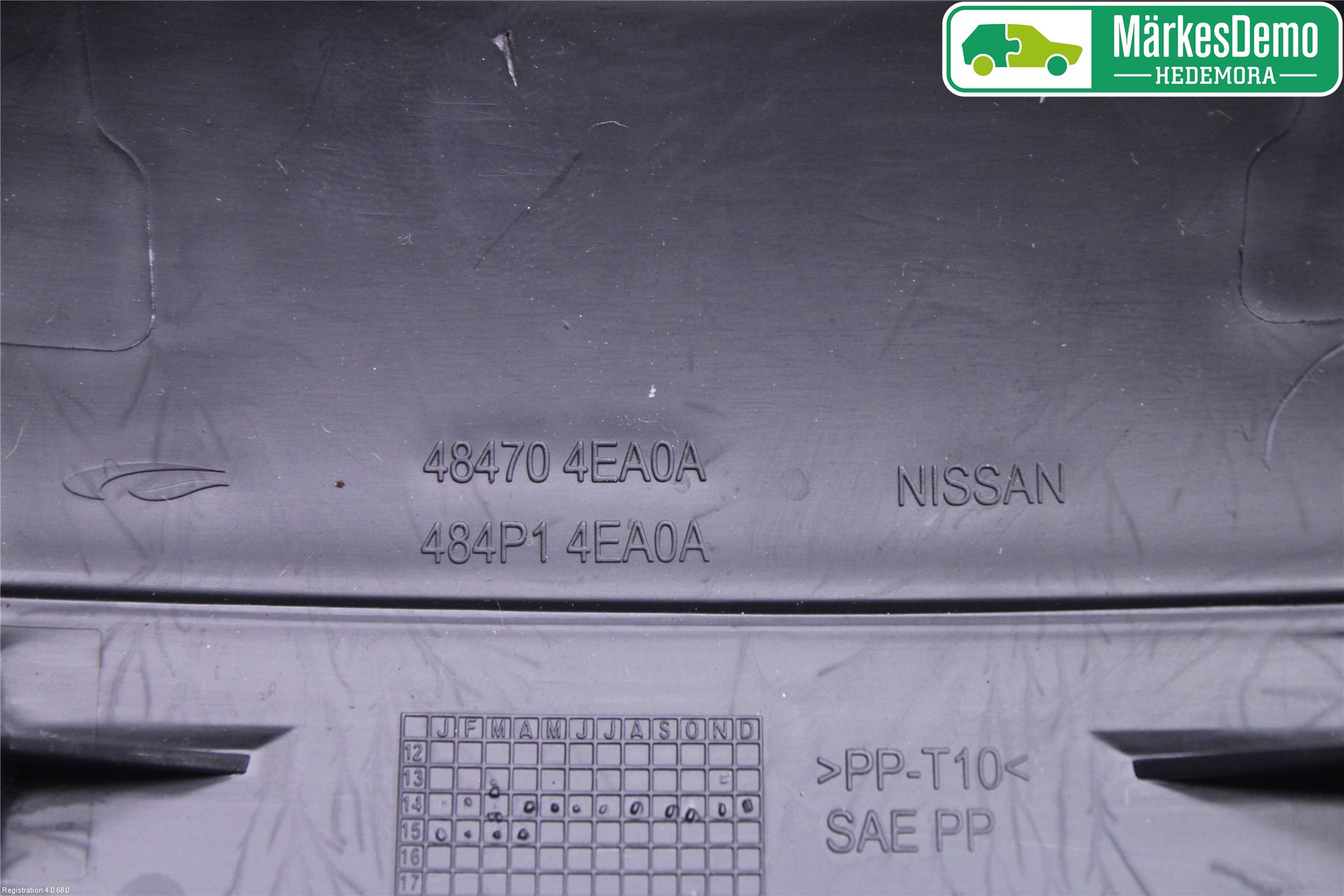 Nissan QASHQAI 14-17 Rattdeksel - Deksler