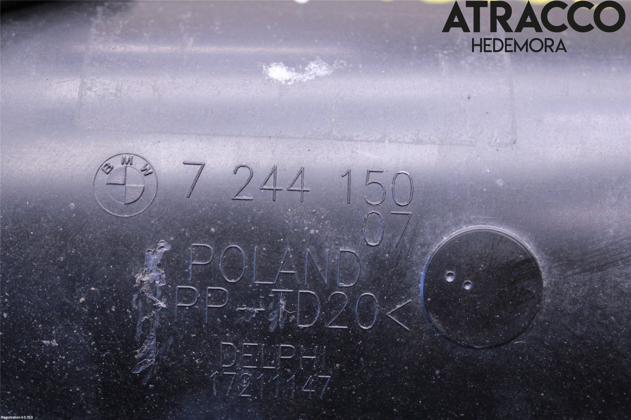 BMW 4 F32/F33/F82/F83 13-20 Drivstoff Kolkanister