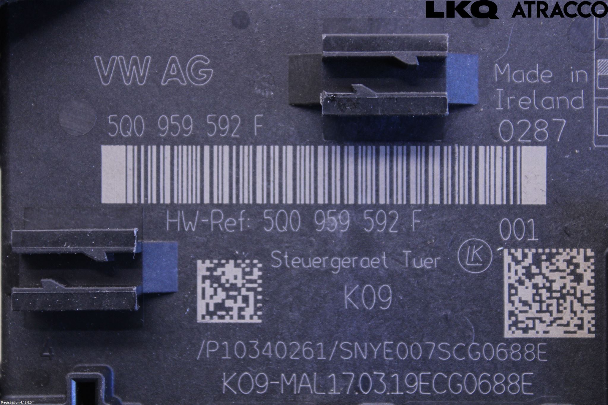 Volkswagen VW TOURAN 16- Styreenhet Dør