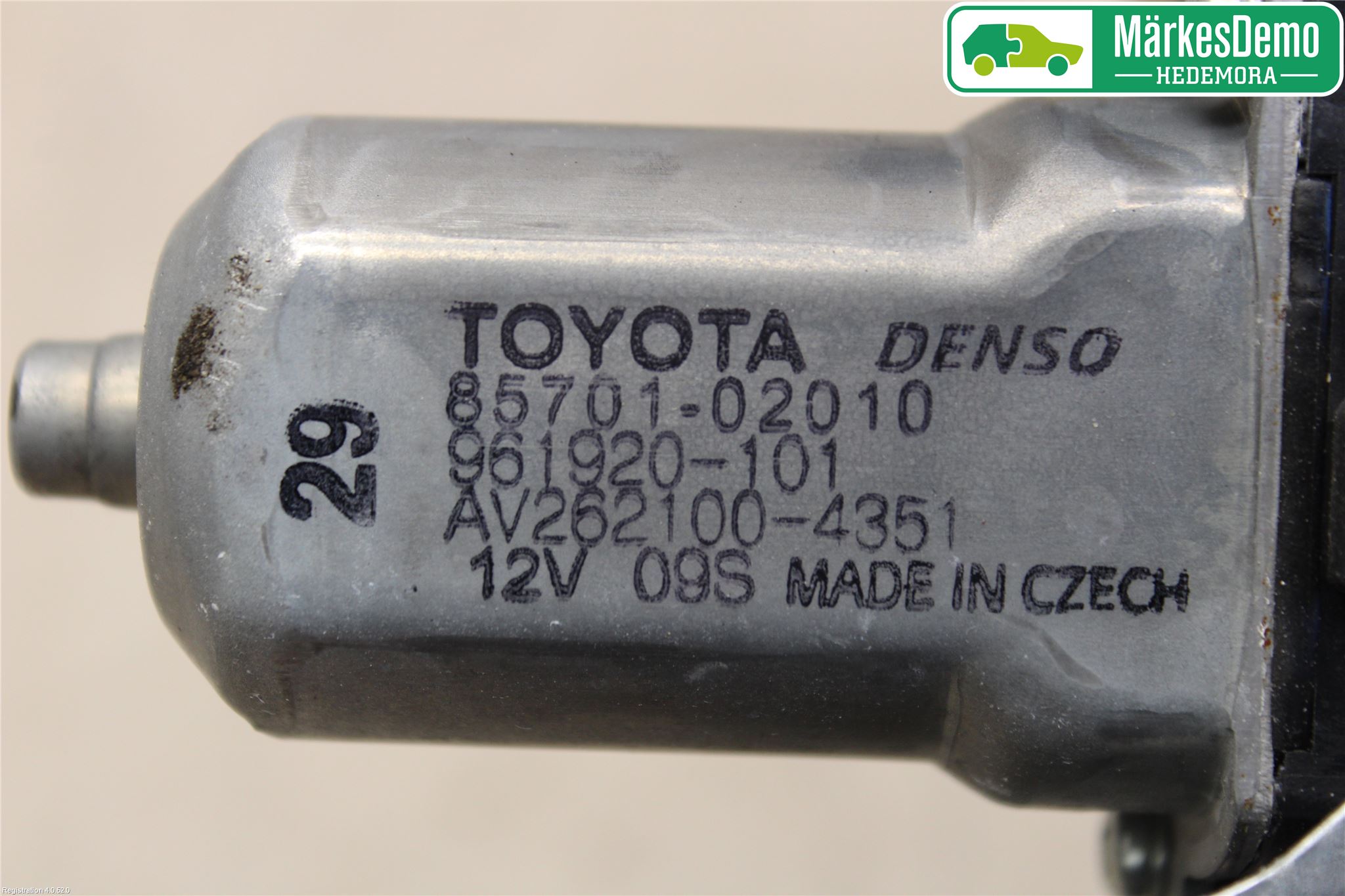Toyota AURIS 13-19 Vindusheis El Komp
