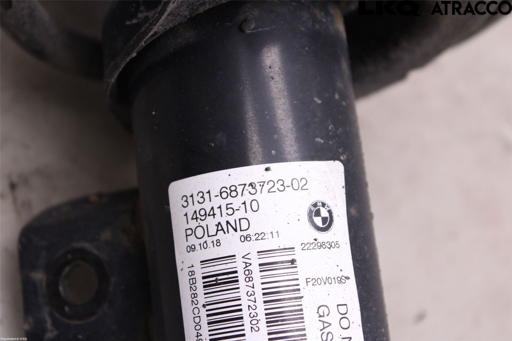 BMW 1 F20/F21 11-19 Fjærbein Foran Venstre