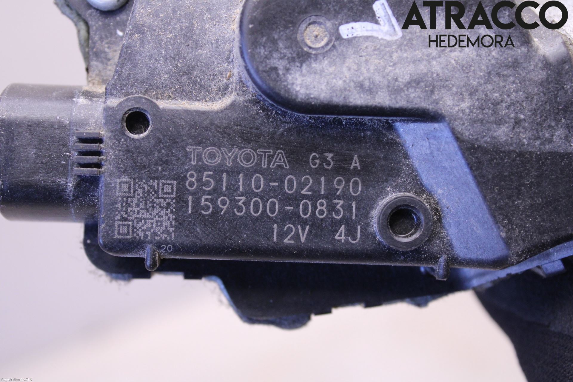 Toyota AURIS 07-09 Viskermotor Frontrute