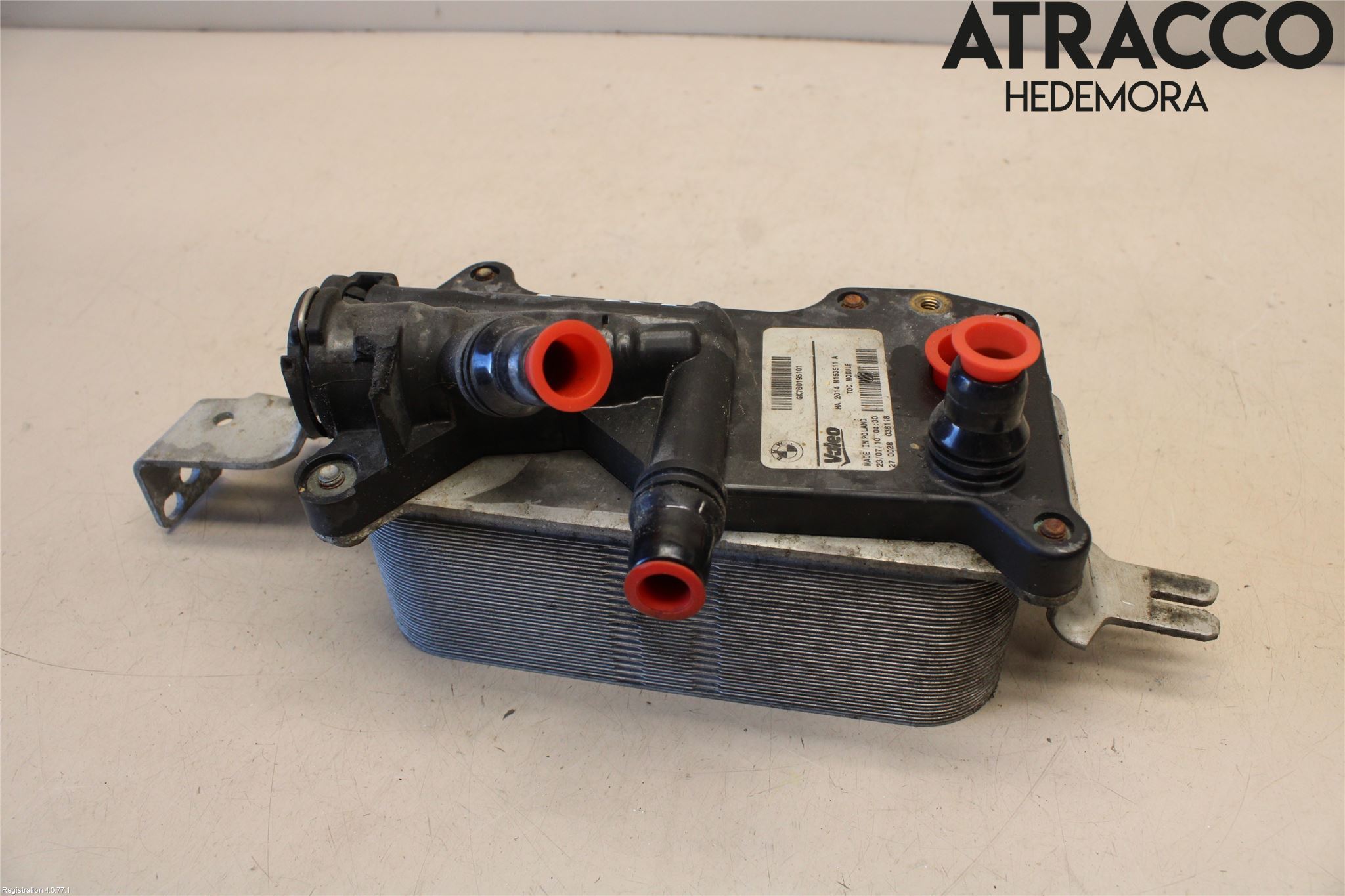BMW 5 F10/F11/F18 09-17 Radiator Oljekjøler Motor