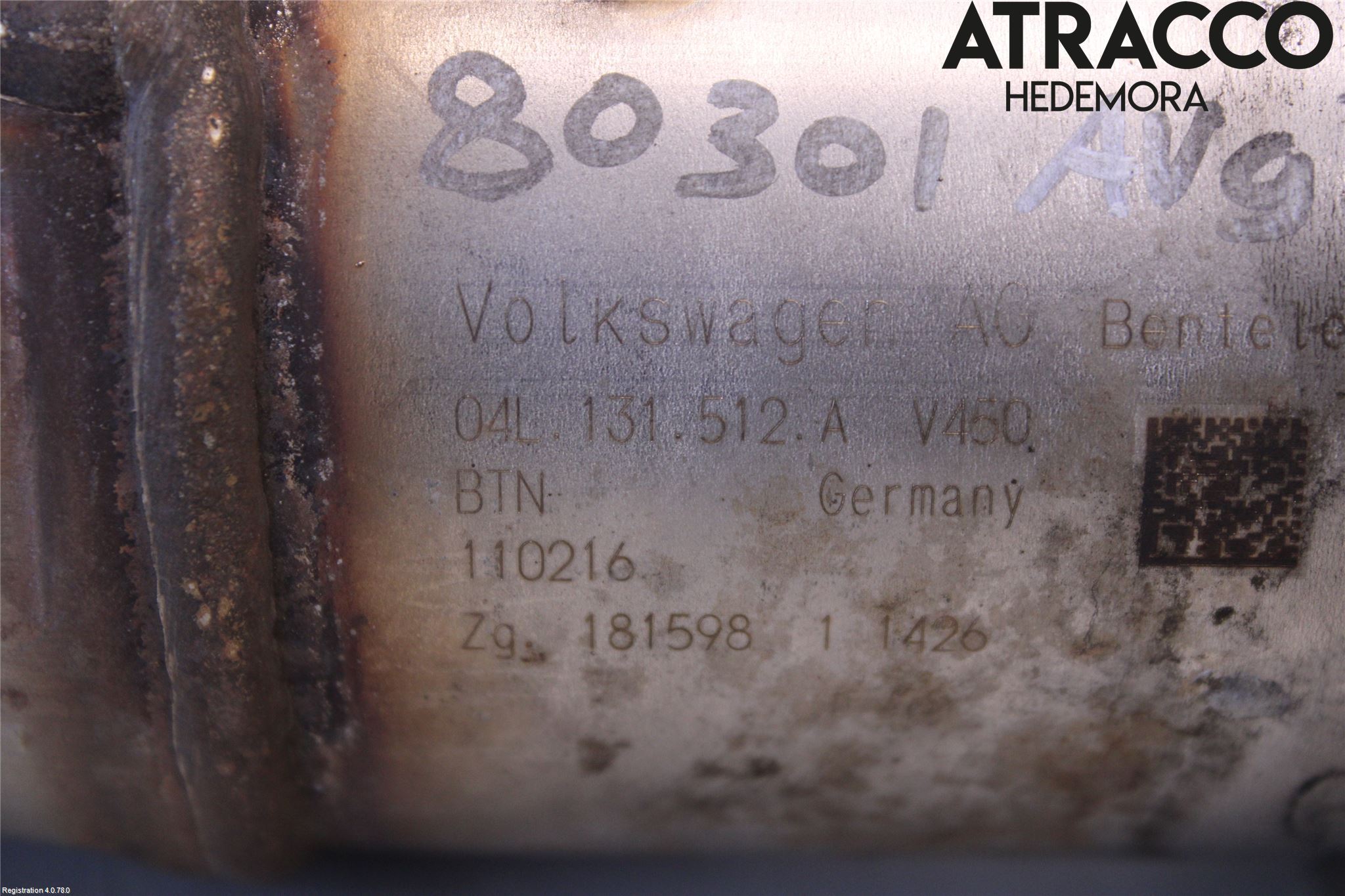 Audi A4/S4 B9 16-19 Eksos Kjøler