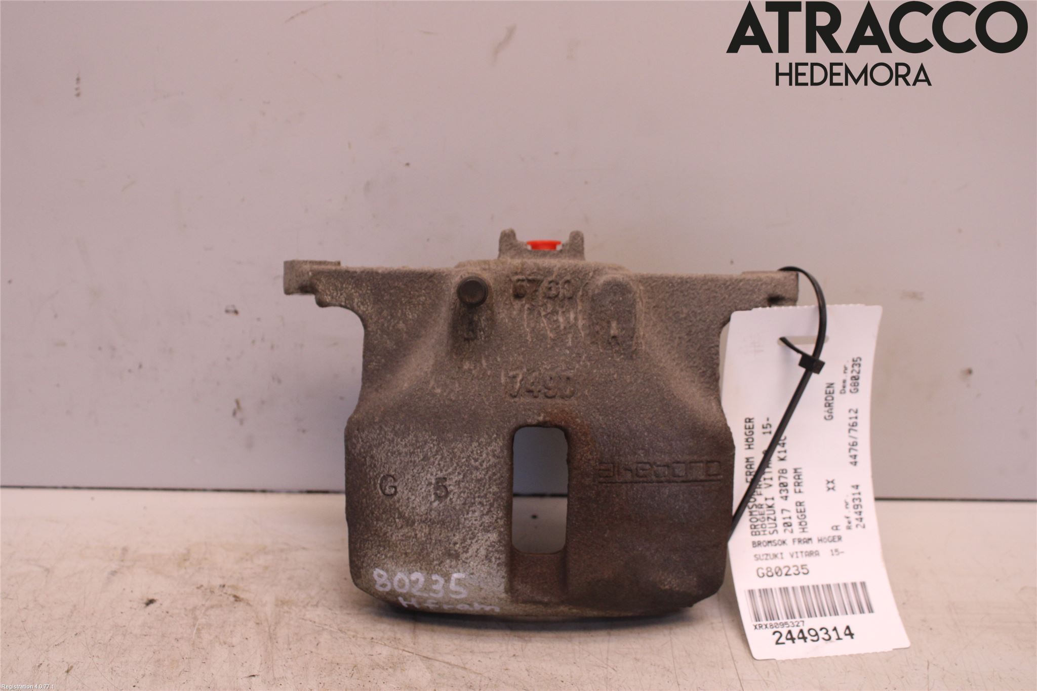 Suzuki VITARA 15- Bremsecaliper Foran Høyre