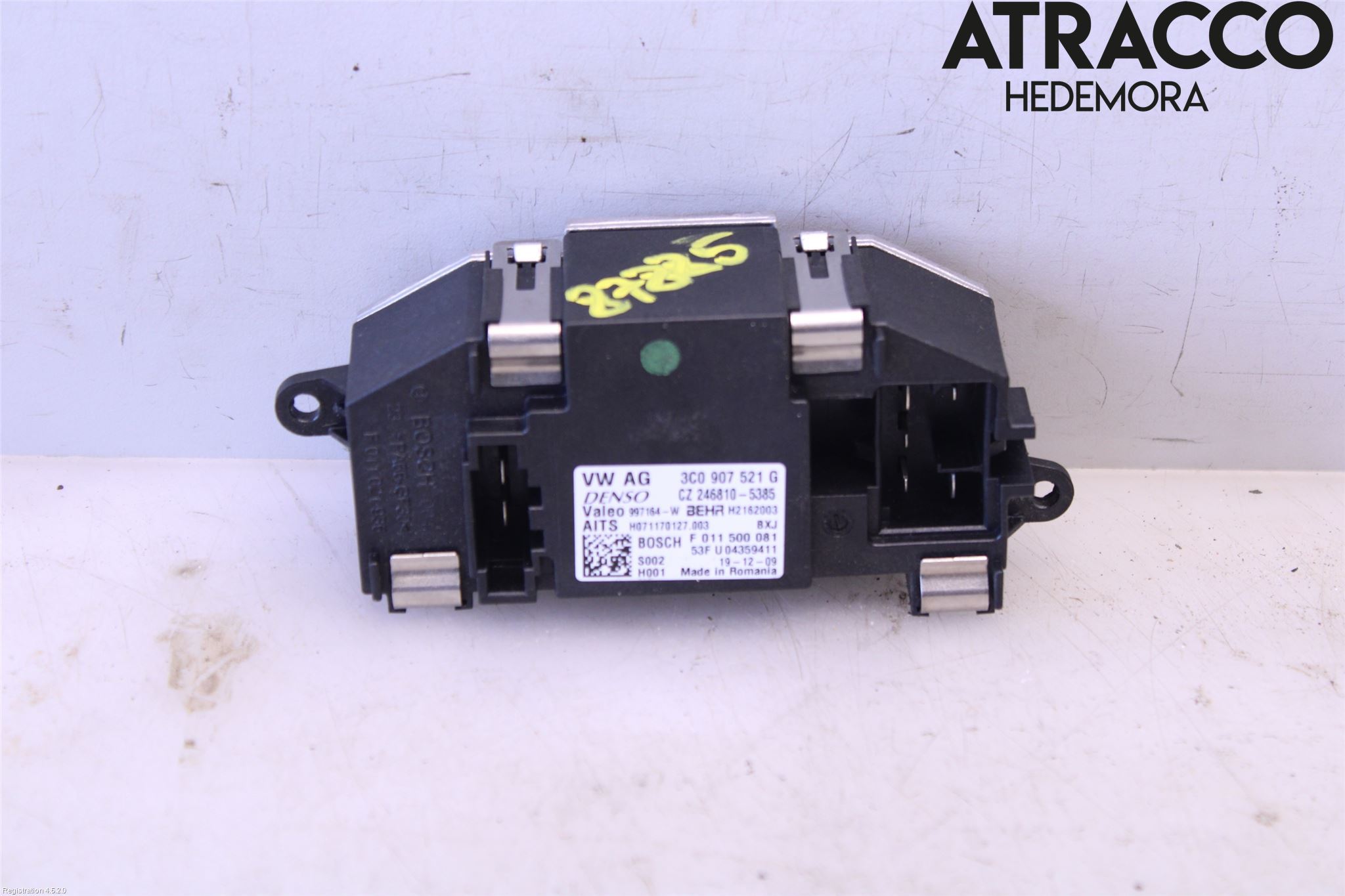 Volkswagen VW AMAROK 2H 10-22 Varmeapparat Viftemotstand
