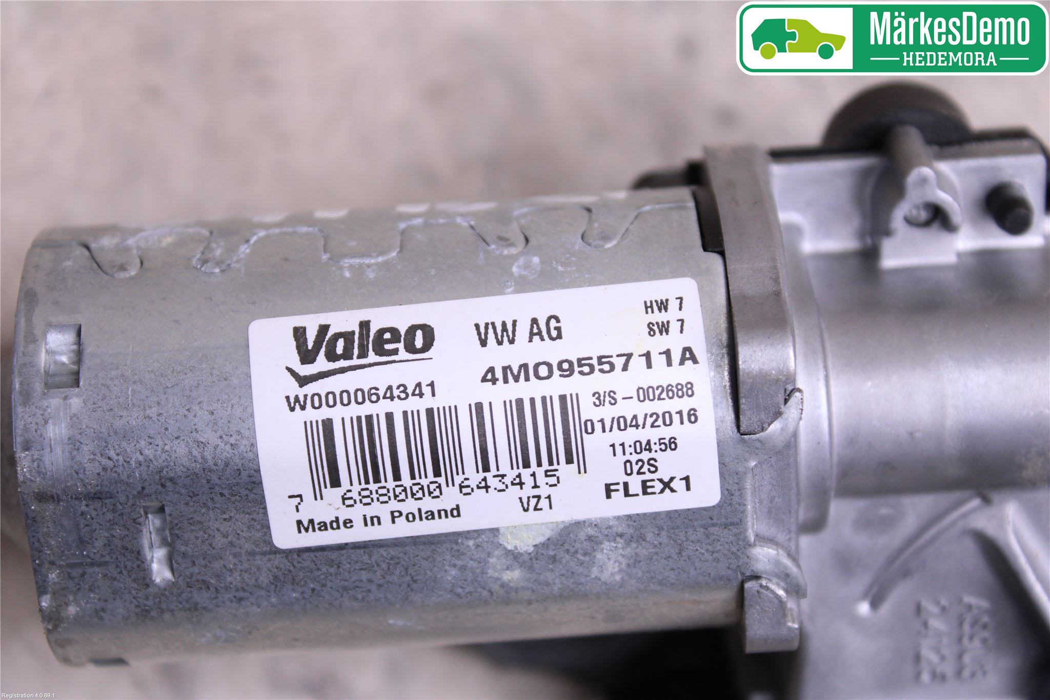 Audi A4/S4 B9 16-19 Viskermotor Bakluke