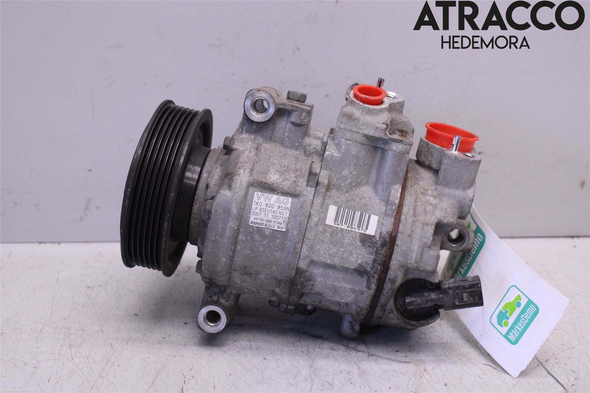 Volkswagen VW GOLF V 04-09 Varme Ac Kompressor