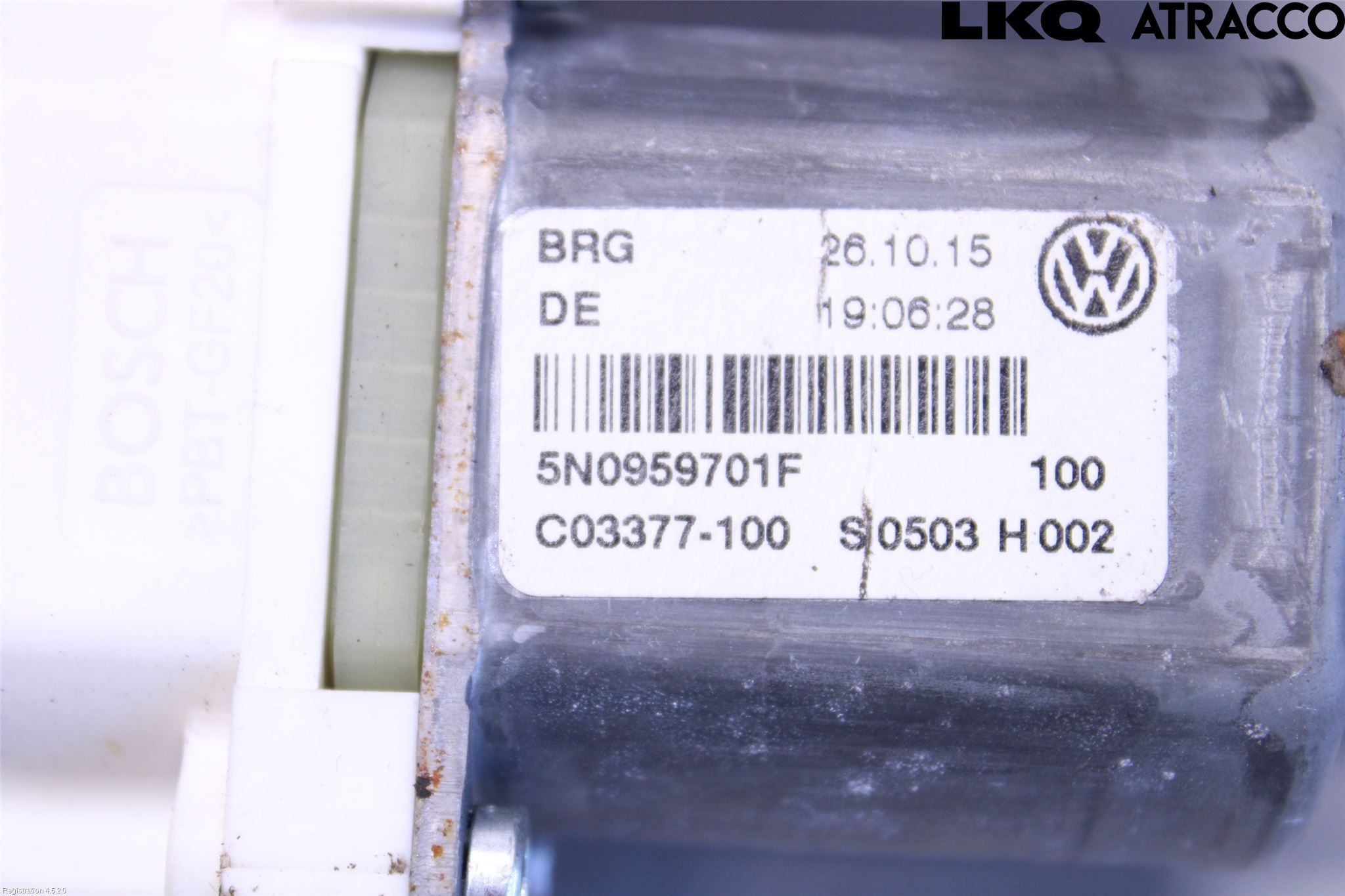 Volkswagen VW TIGUAN 07-16 Vindusheismotor