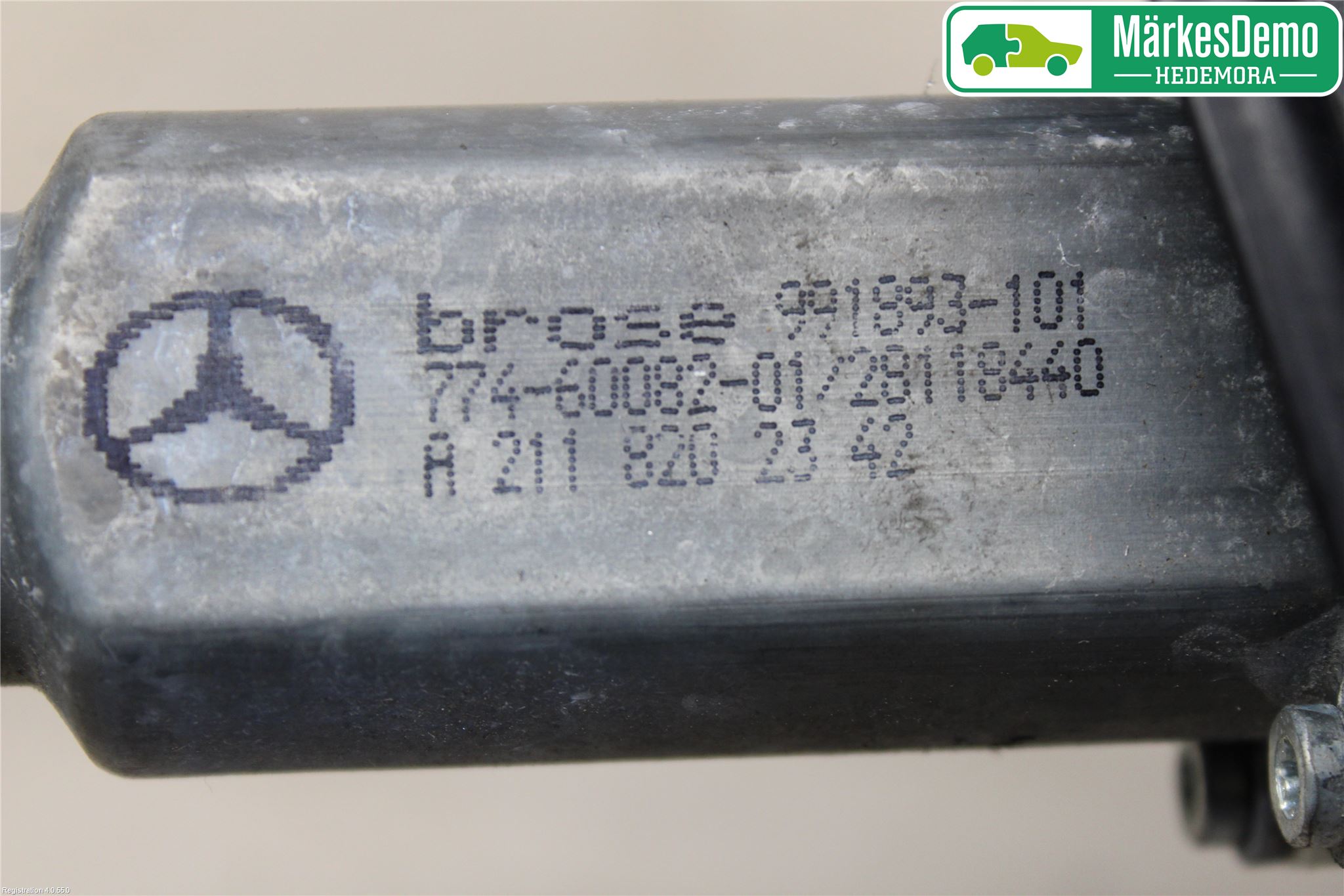 Mercedes-Benz MB E-KLASS (W211) 02-09 Vindusheis El Komp