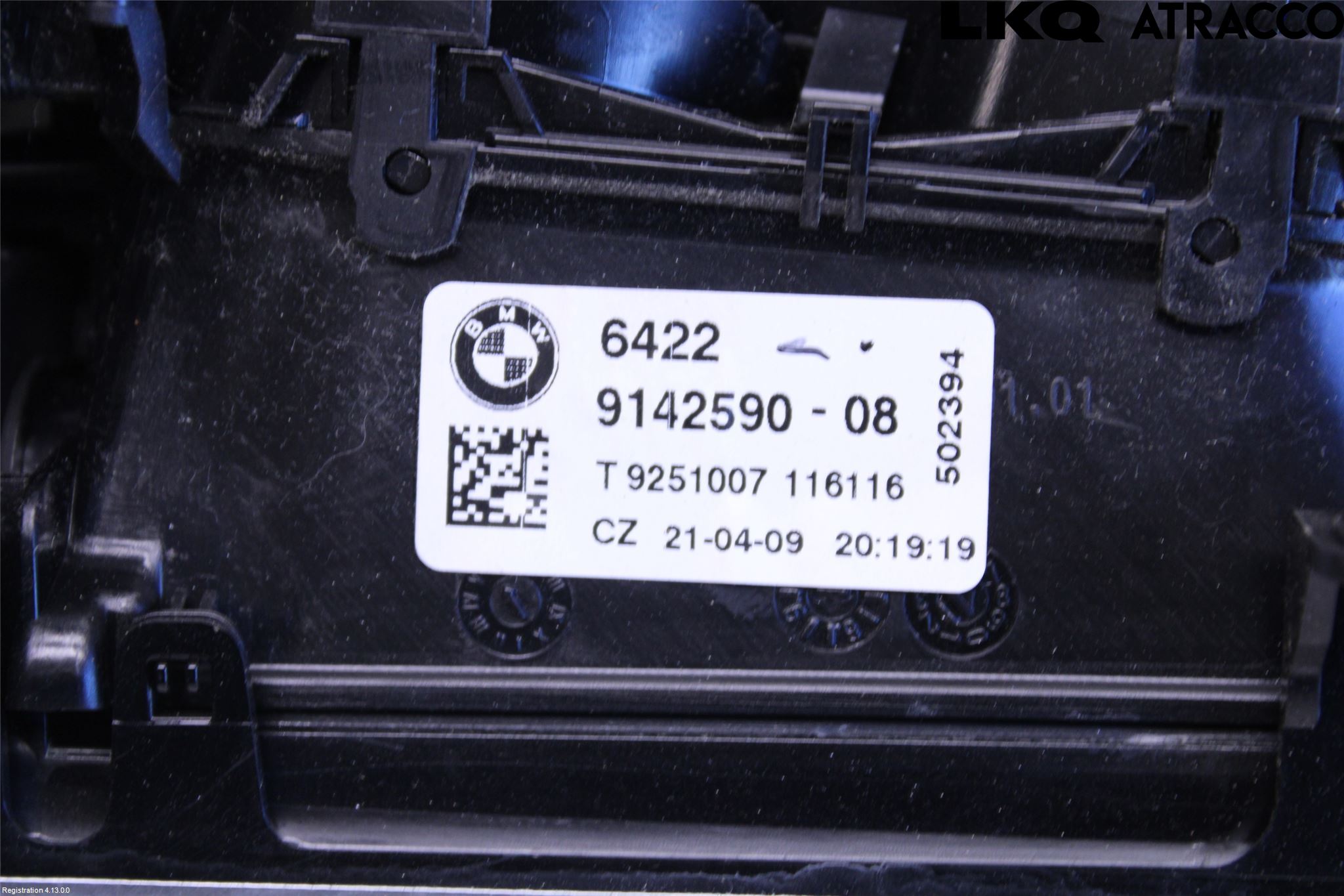 BMW 5 GT F07 09-17 Dashbord Kanal - Dyse
