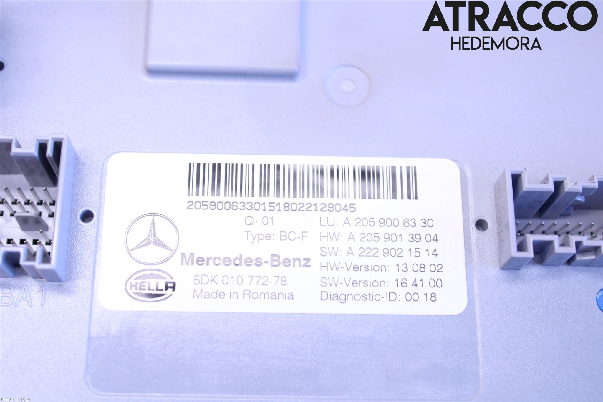 Mercedes-Benz MB GLC-KLASS (X253/C253) 15-22 Styreenhet Øvrig