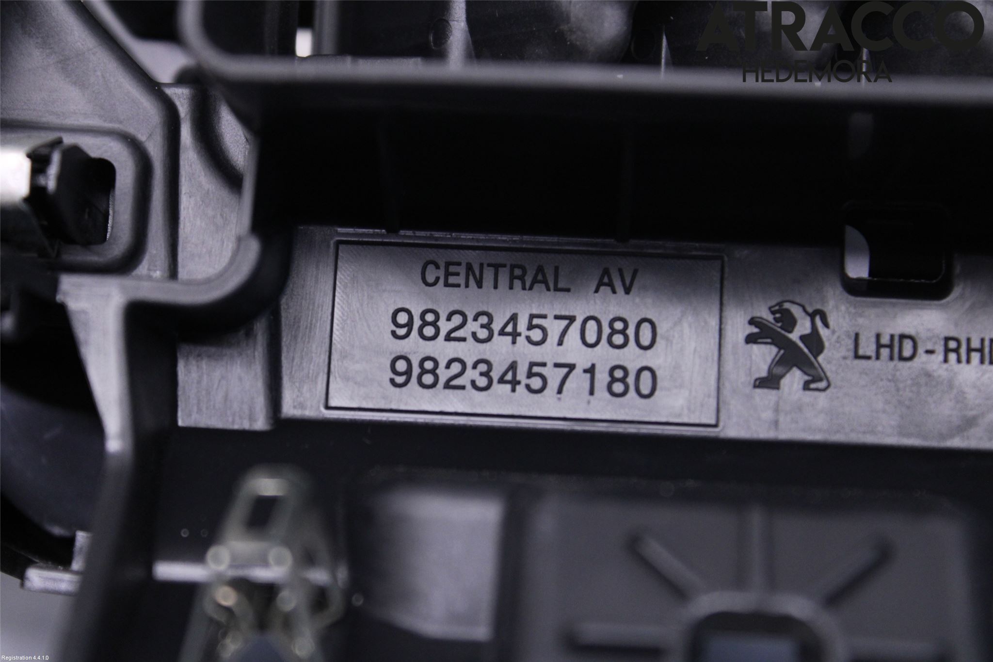 Peugeot 208/E-208 20- Varme Ac Betjening-Display