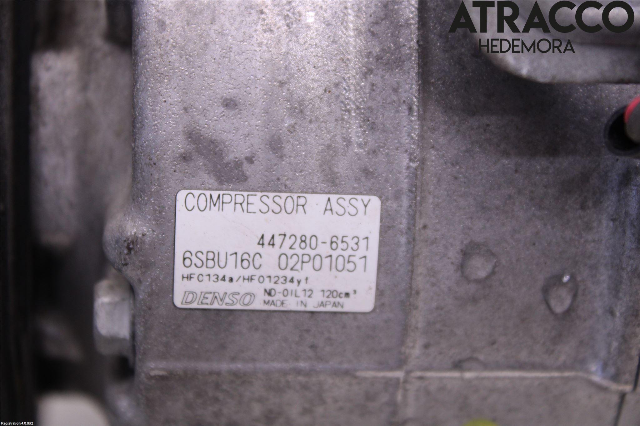Mercedes-Benz MB B-KLASS (W245) 05-12 Varme Ac Kompressor