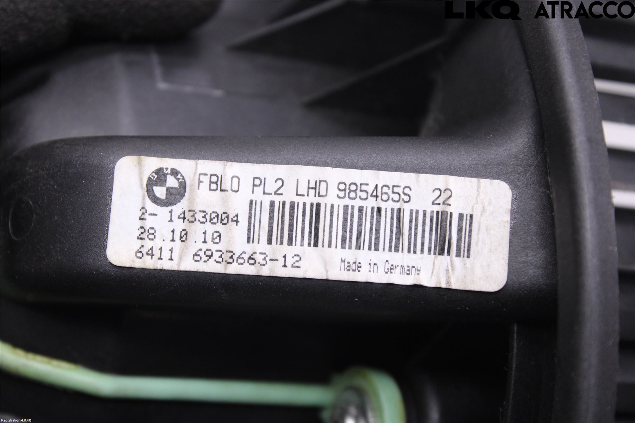 BMW X1 E84 10-15 Varme Ac Varmeapparatvifte