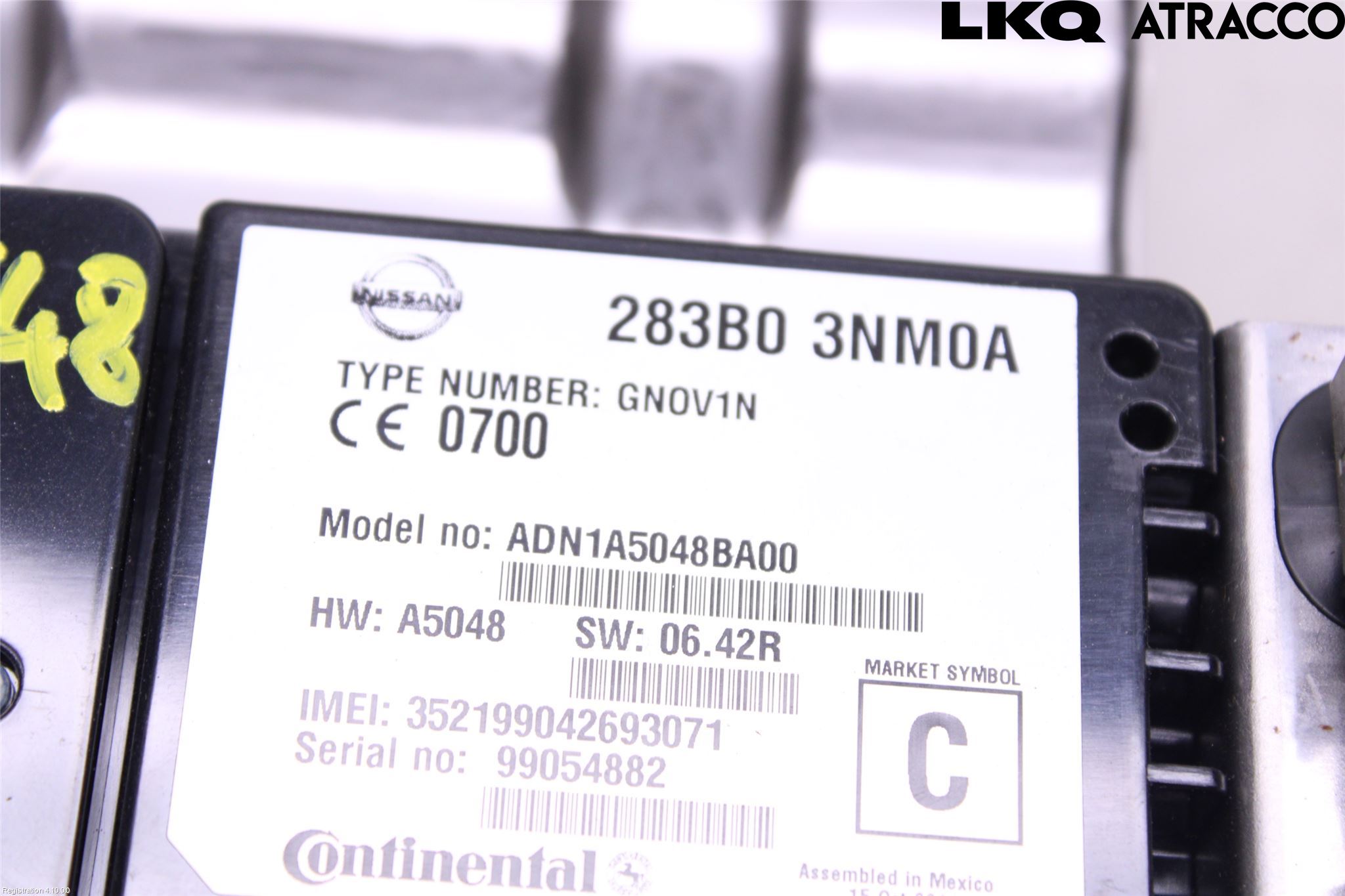 Nissan LEAF 11-17 Styreenhet Øvrig