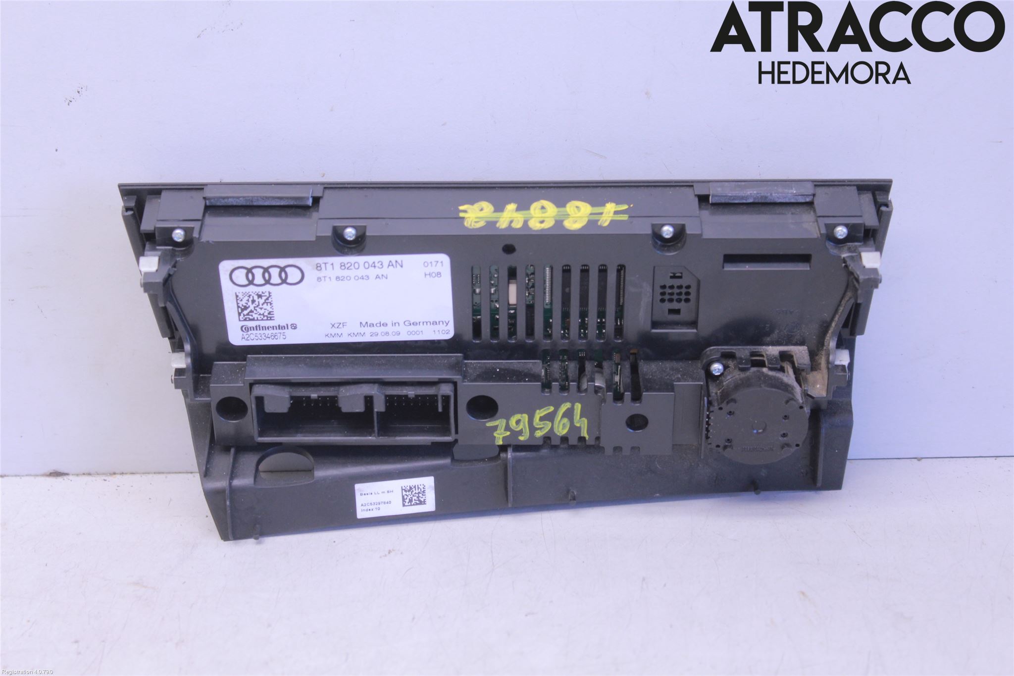 Audi Q5 09-16 Varme Ac Betjening-Display