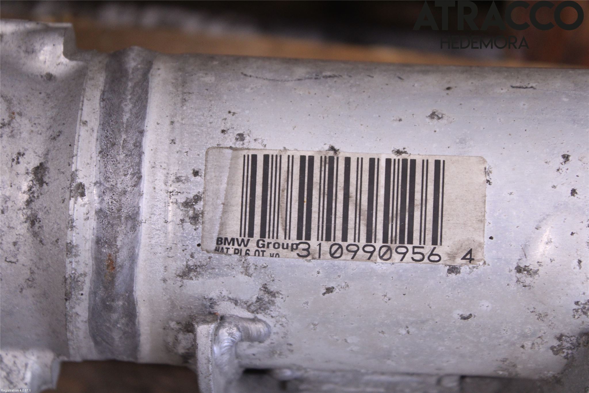 BMW 5 GT F07 09-17 Bakaksel Feste Travers-Ramme
