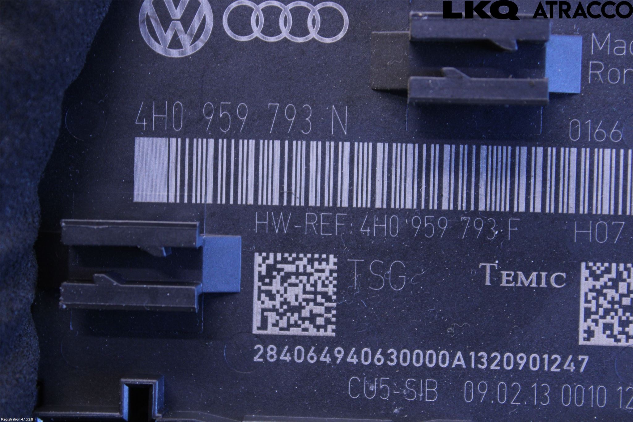 Volkswagen VW TOUAREG 7P 11-18 Styreenhet Dør