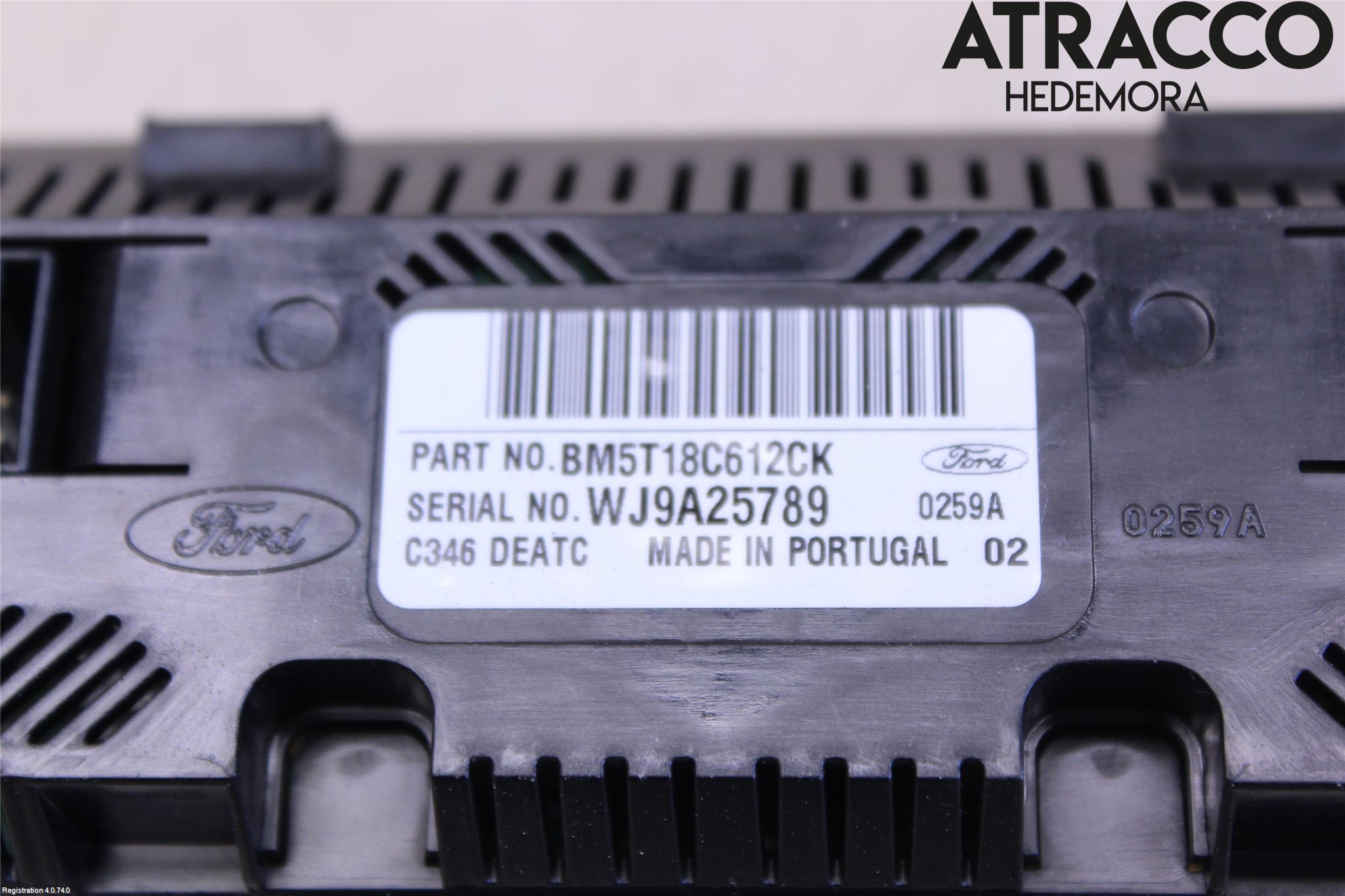Ford FOCUS 11-14 Varme Ac Betjening-Display