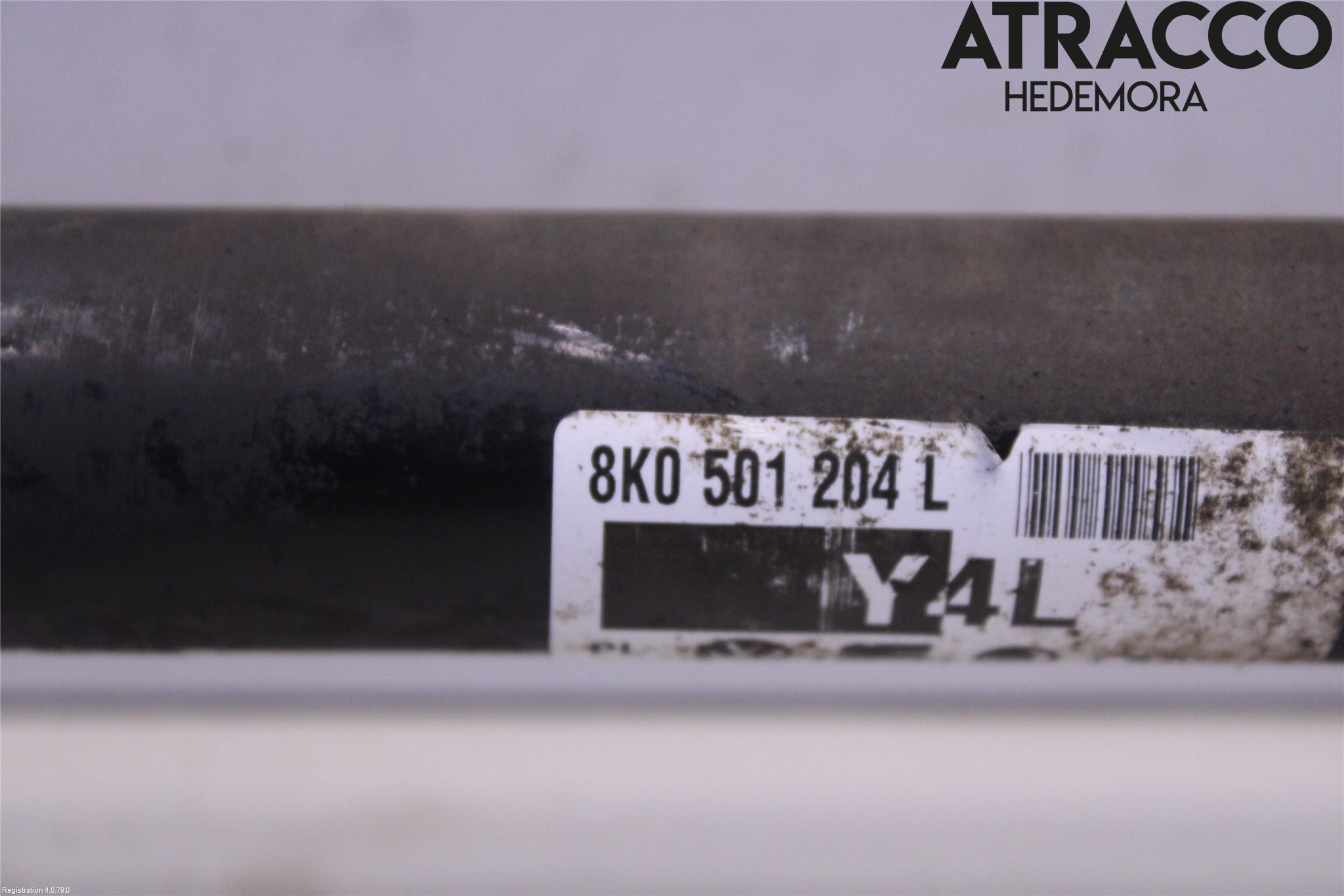 Audi A4/S4 08-11 Drivaksel Bak Kompl Høyre