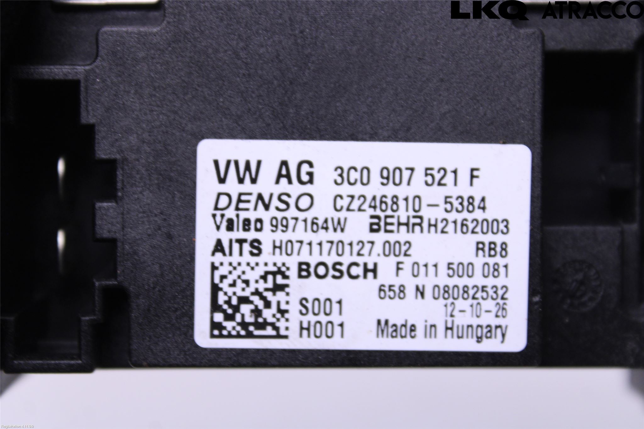 Skoda OCTAVIA (1Z) 05-13 Varmeapparat Viftemotstand