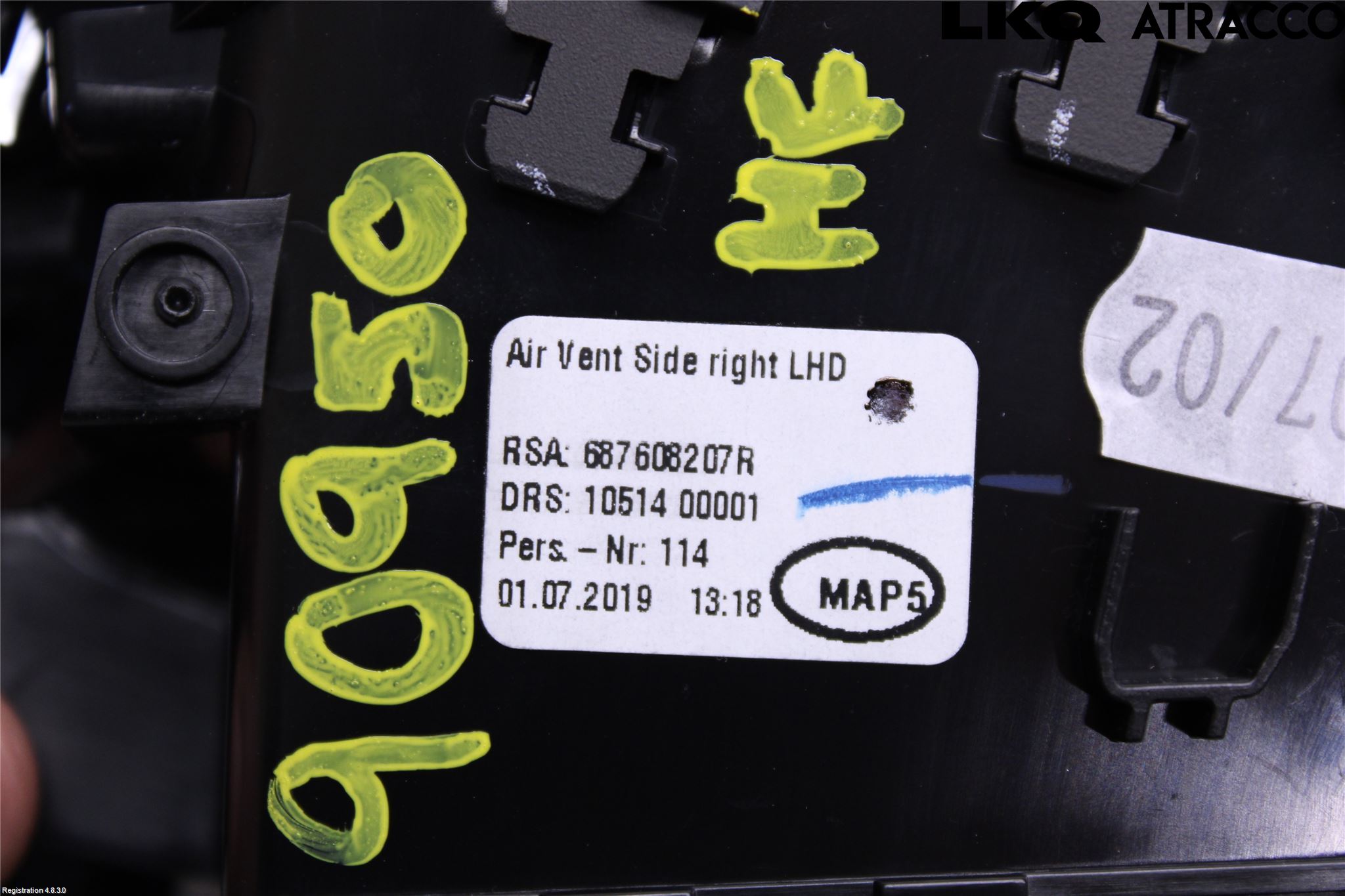 Renault CLIO/E-TECH V 20- Dashbord Kanal - Dyse