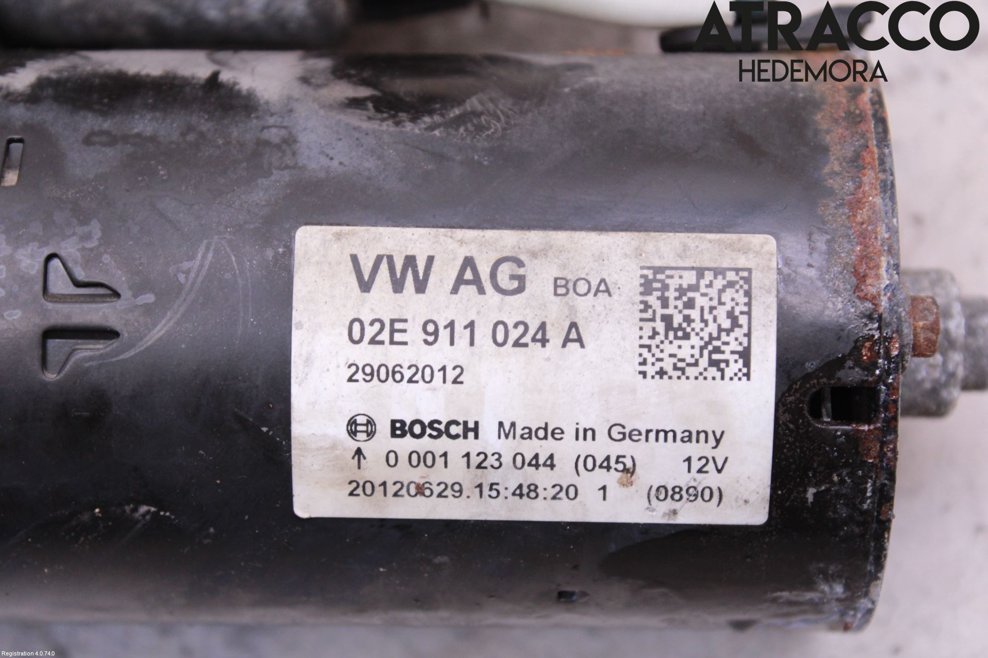 Volkswagen VW TRANSP/CARAVELLE (T5) 04-15 Startmotor Diesel