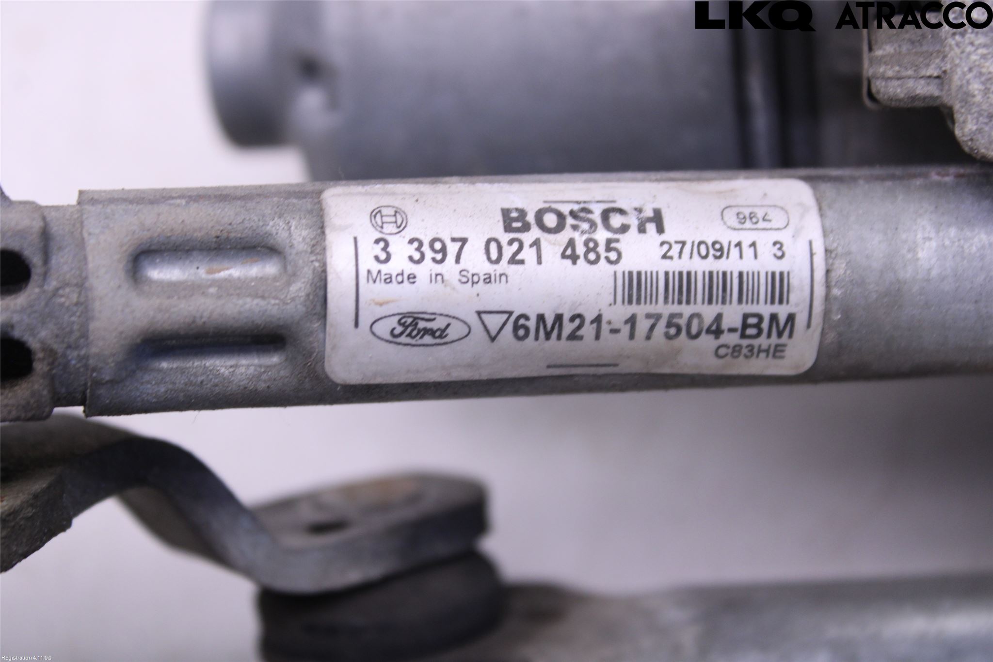 Ford S-MAX 06-15 Viskermotor Frontrute