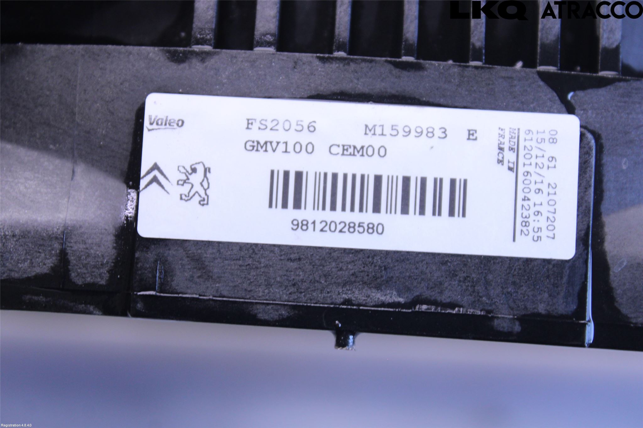 Peugeot PEUGOT 208 16-19 Kjølevifte Elektrisk