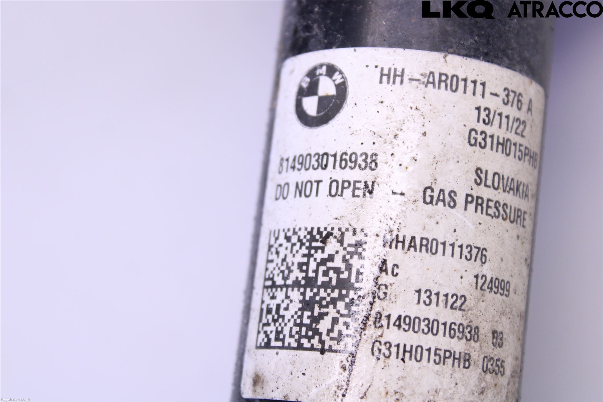 BMW 5 G30/G31/F90 17-23 Fjærbein Bak Venstre
