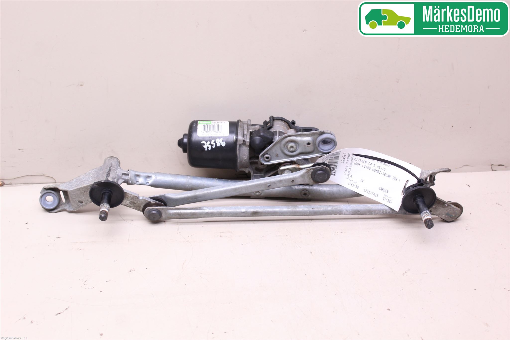 Citroen C4 I   05-10 Viskermotor Frontrute