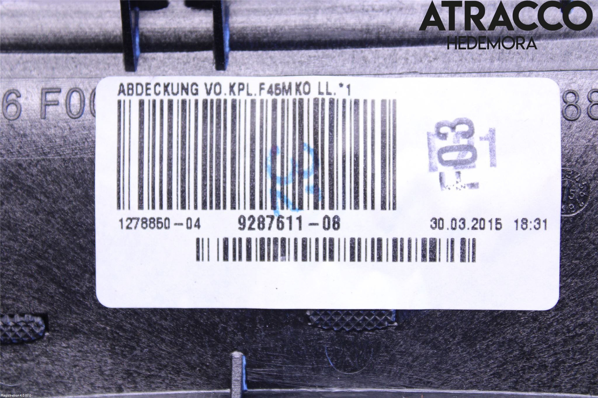 BMW 2 F45 Active Tourer 14-21 Instrument Ramme