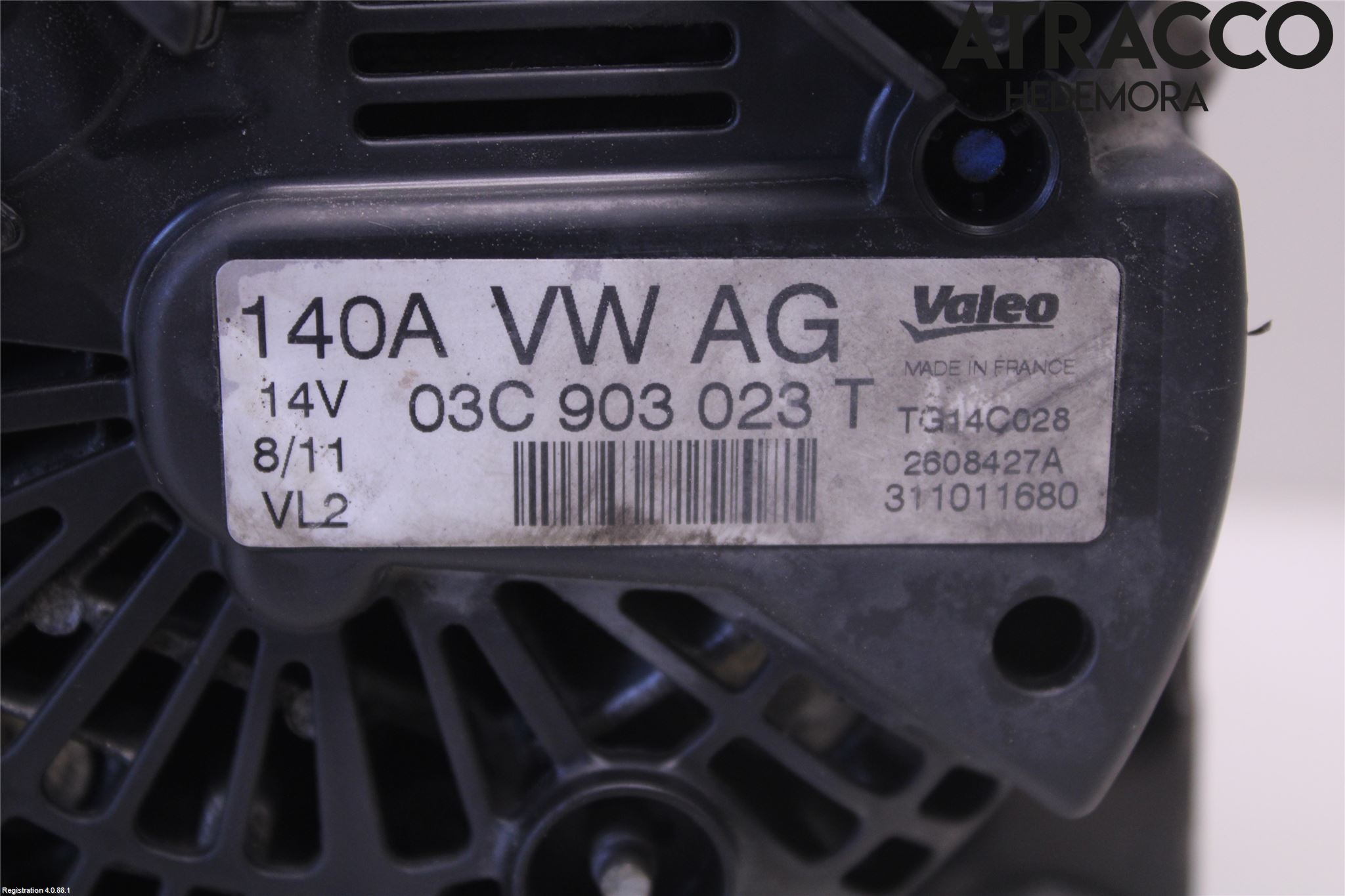 Volkswagen VW PASSAT 11-14 Dynamo