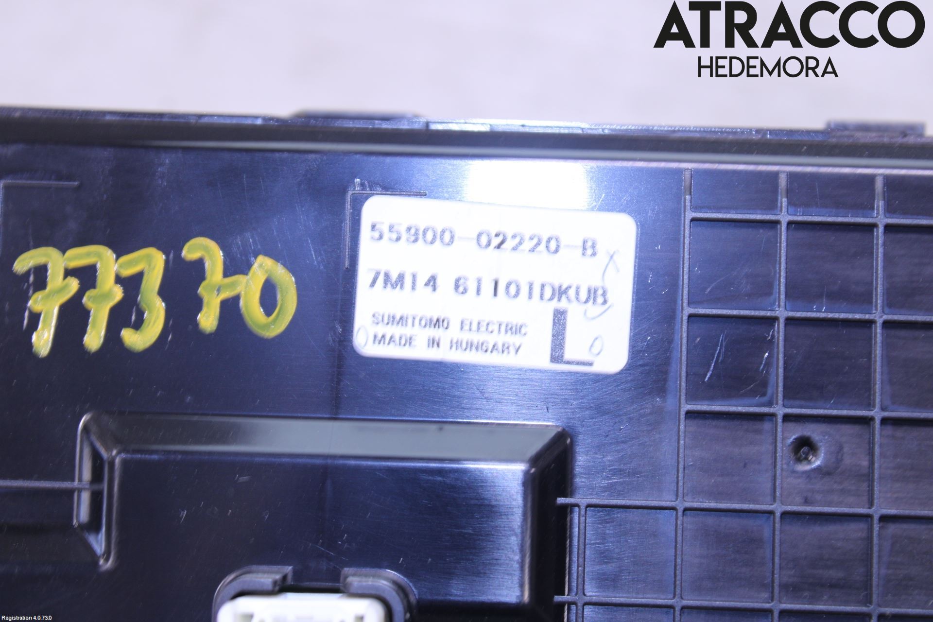 Toyota AURIS 07-09 Varme Ac Betjening-Display