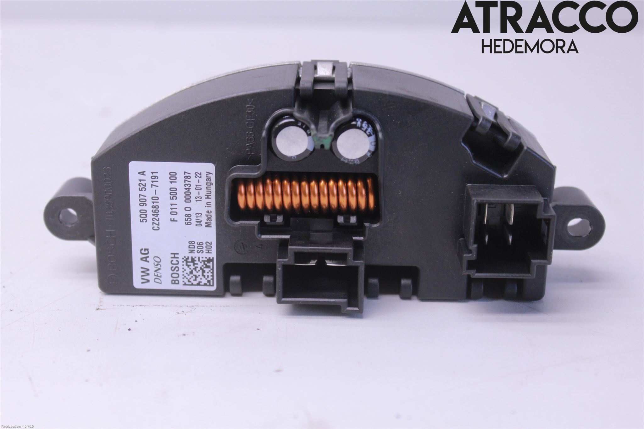 Volkswagen VW GOLF / E-GOLF VII 13-20 Varmeapparat Viftemotstand